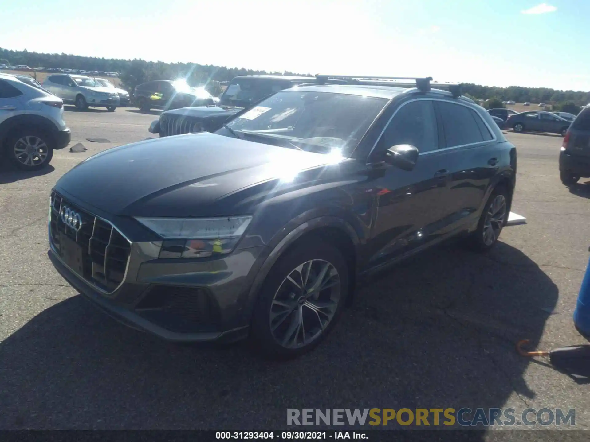 2 Photograph of a damaged car WA1EVAF12MD012429 AUDI Q8 2021