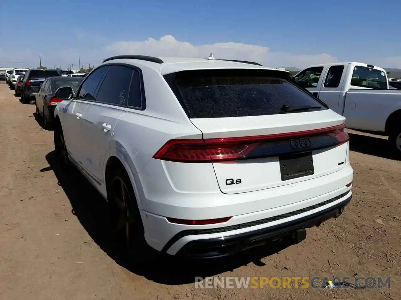 3 Photograph of a damaged car WA1EVAF13MD001665 AUDI Q8 2021