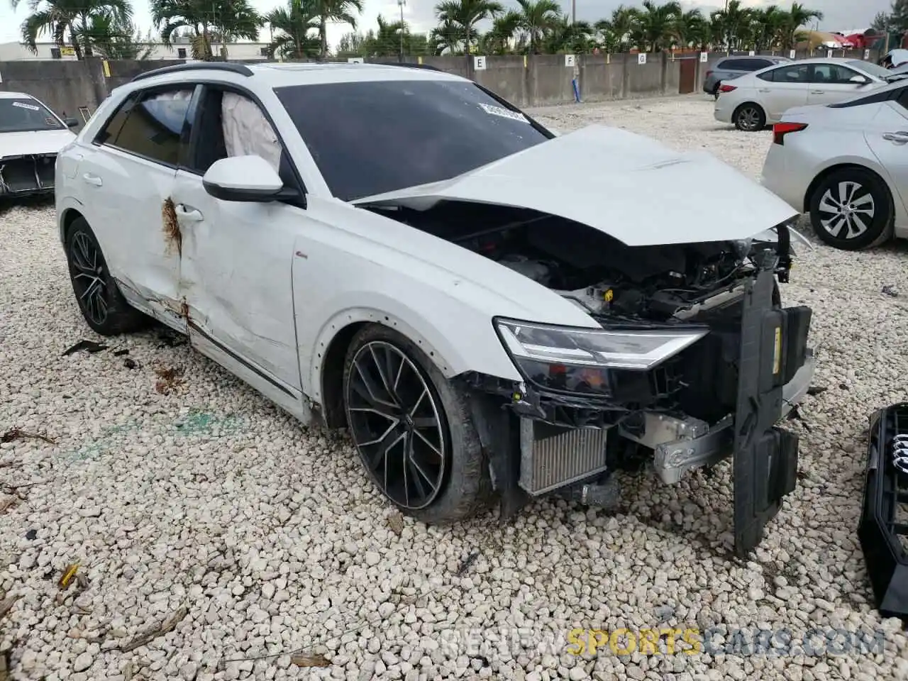 1 Photograph of a damaged car WA1EVAF13MD004825 AUDI Q8 2021