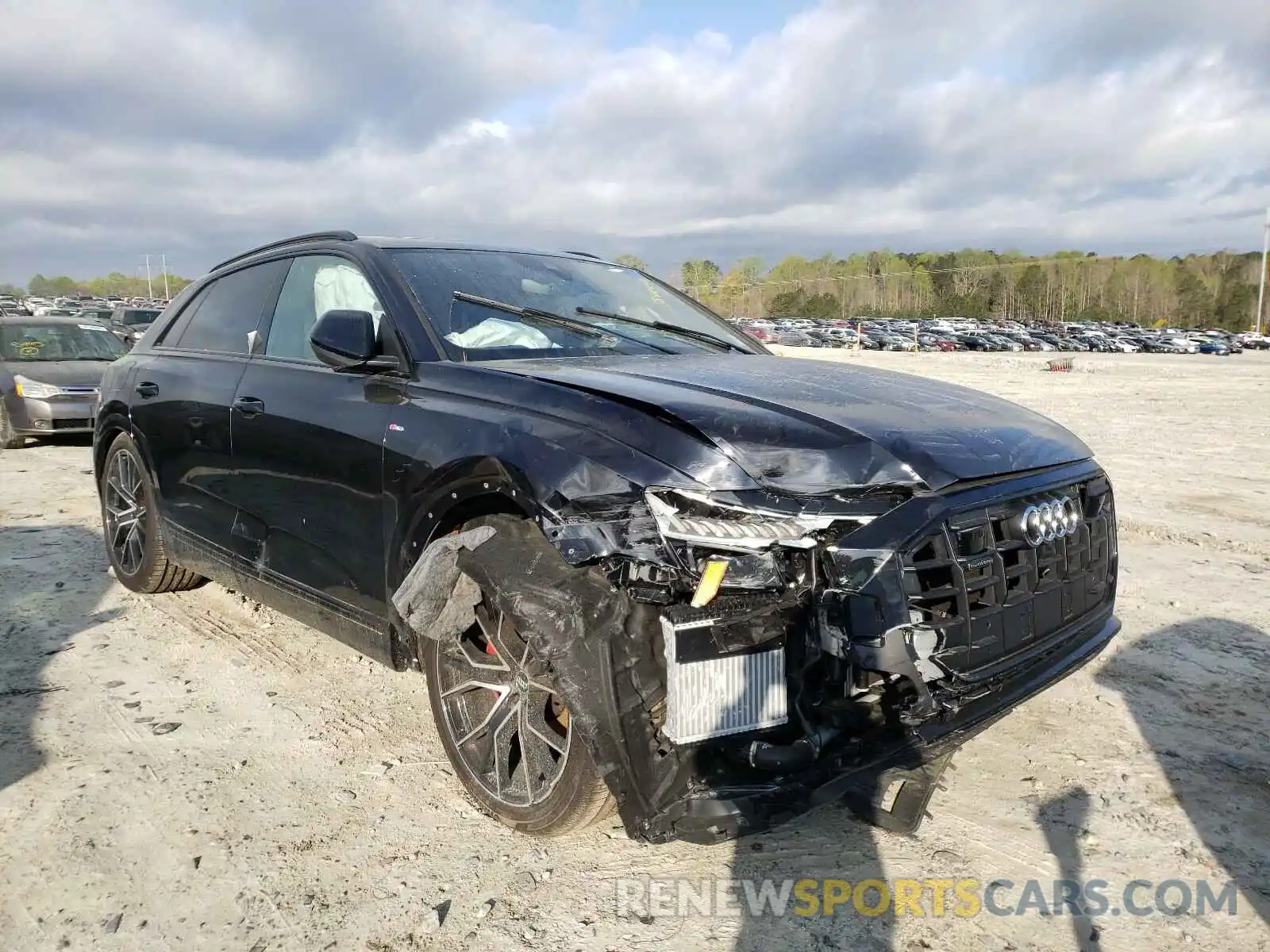 1 Photograph of a damaged car WA1EVAF13MD005263 AUDI Q8 2021