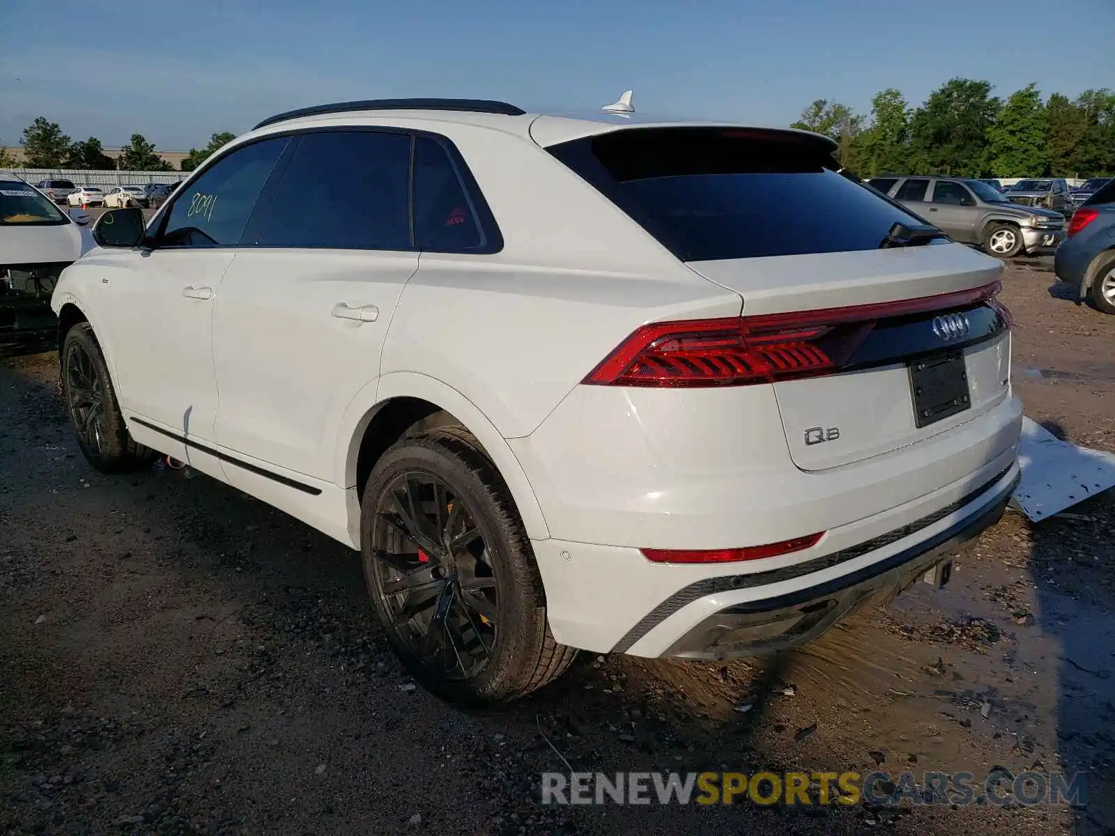 3 Photograph of a damaged car WA1EVAF13MD006347 AUDI Q8 2021