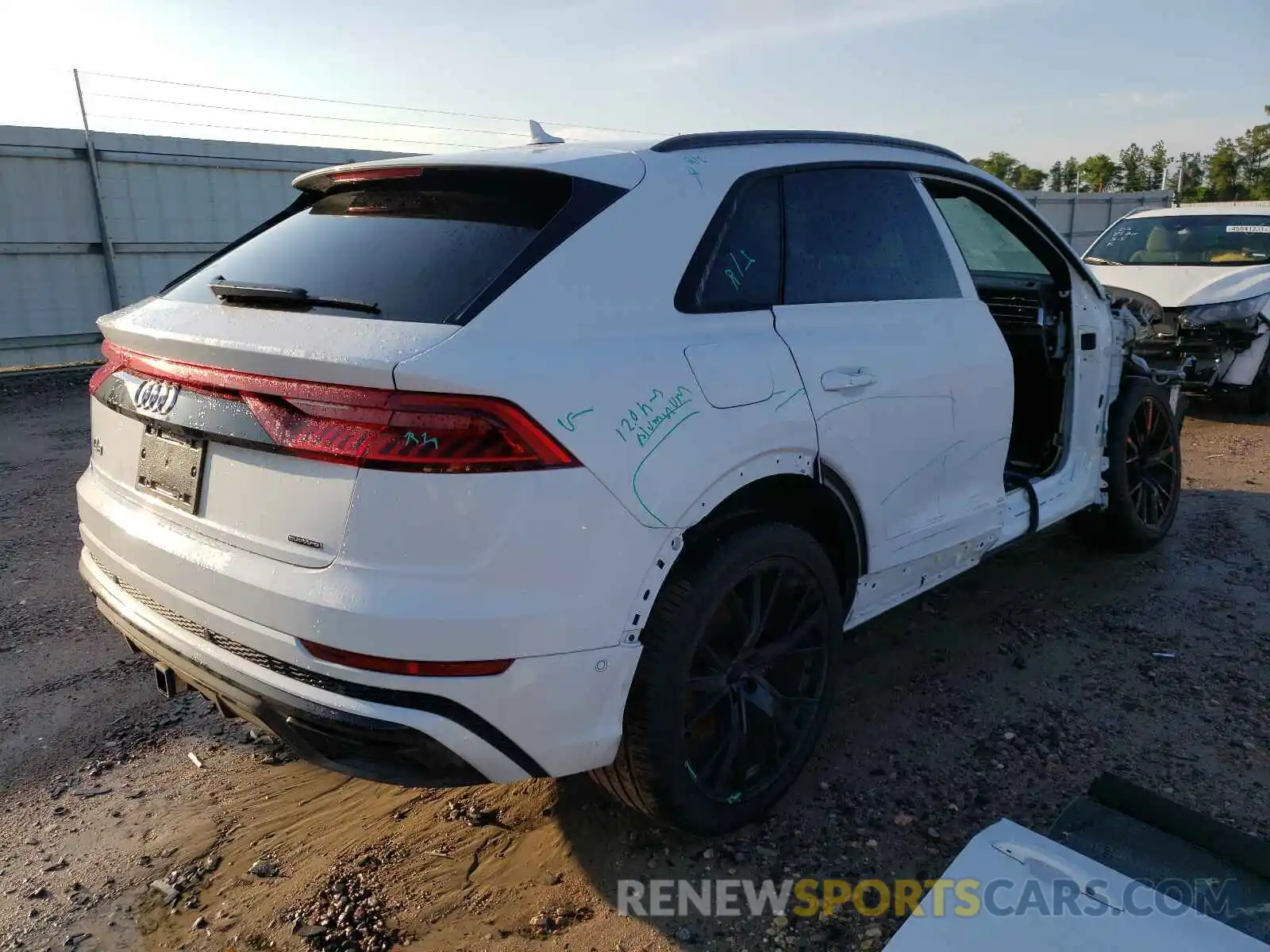 4 Photograph of a damaged car WA1EVAF13MD006347 AUDI Q8 2021