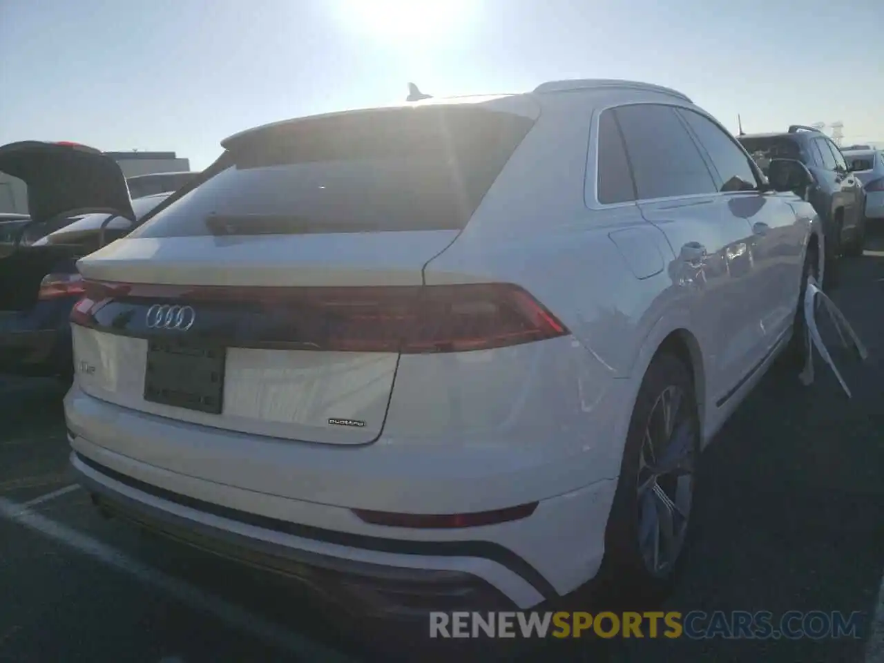 4 Photograph of a damaged car WA1EVAF13MD021463 AUDI Q8 2021