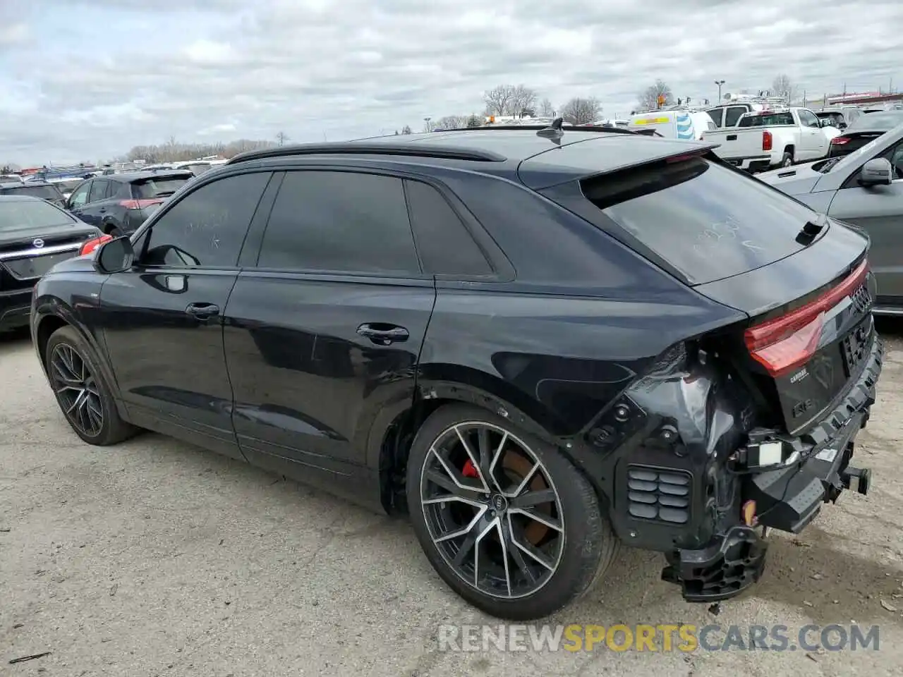 2 Photograph of a damaged car WA1EVAF14MD022301 AUDI Q8 2021