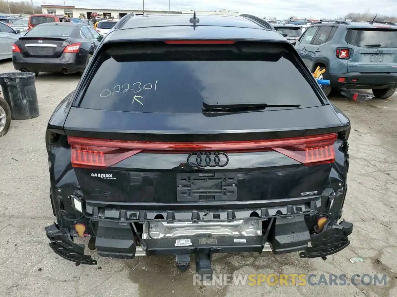 6 Photograph of a damaged car WA1EVAF14MD022301 AUDI Q8 2021