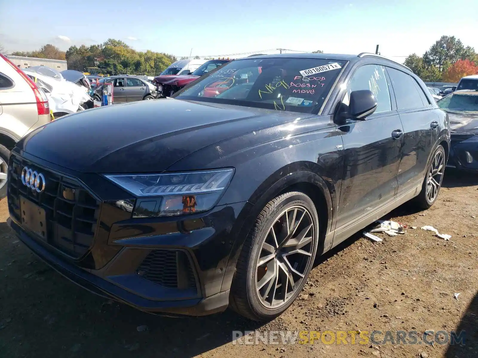 2 Фотография поврежденного автомобиля WA1EVAF15MD008469 AUDI Q8 2021