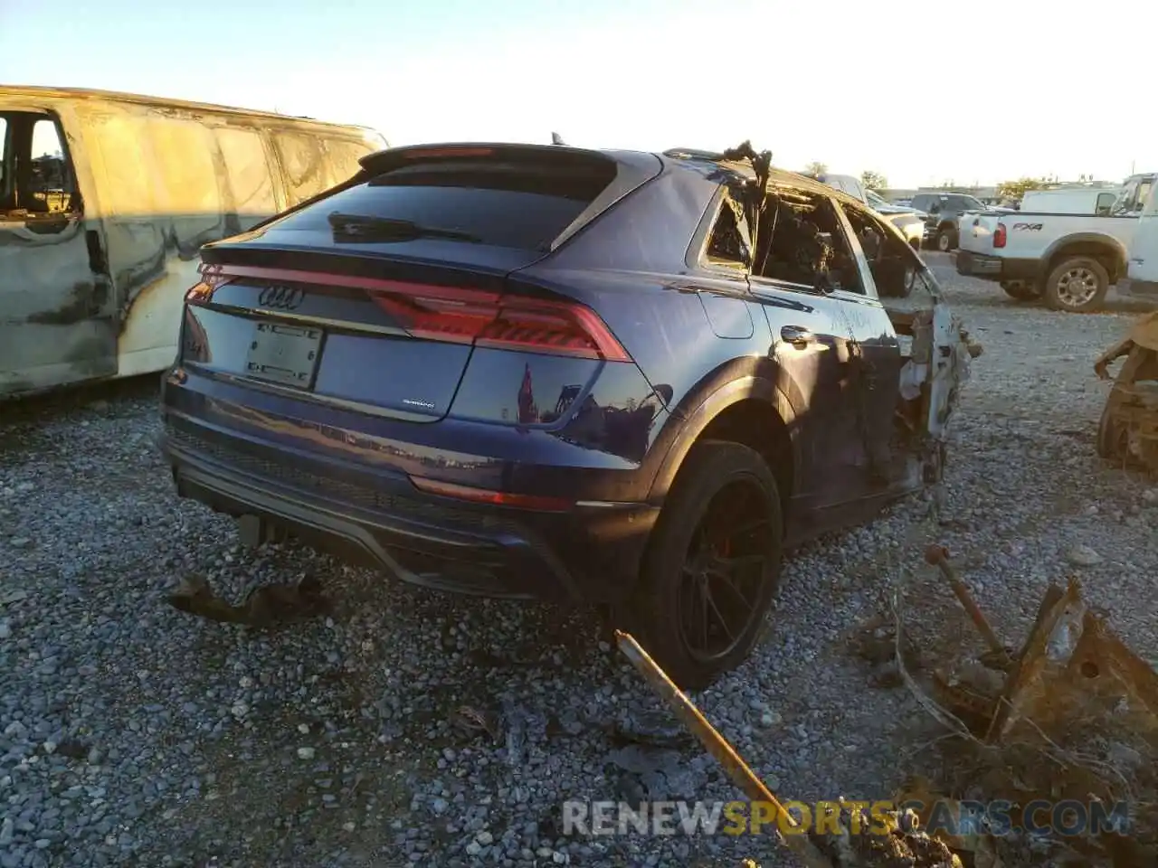 4 Photograph of a damaged car WA1EVAF15MD013879 AUDI Q8 2021