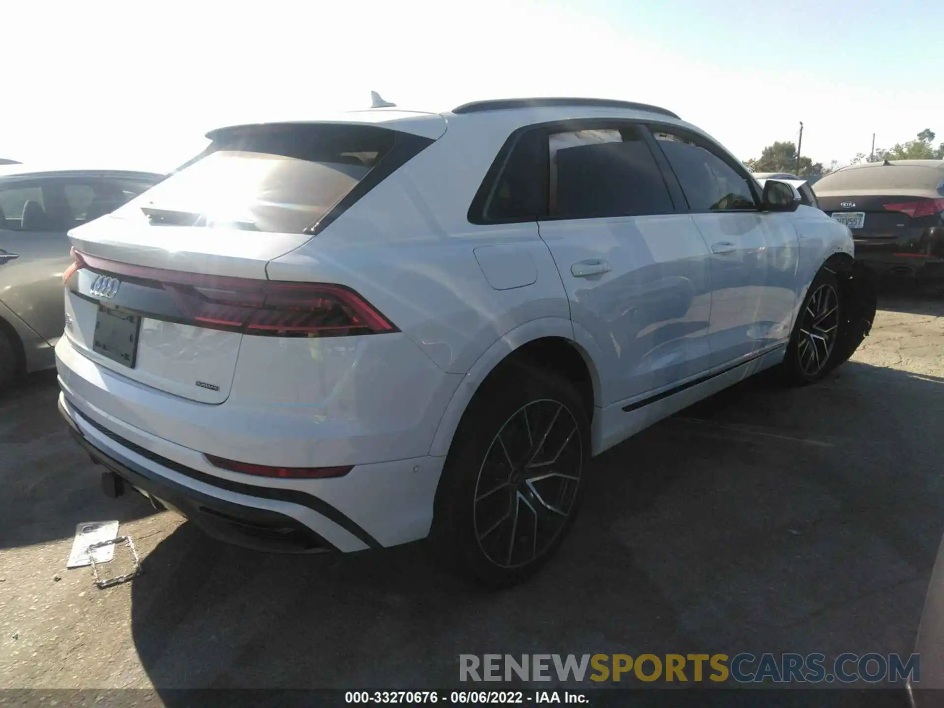 4 Фотография поврежденного автомобиля WA1EVAF15MD037518 AUDI Q8 2021