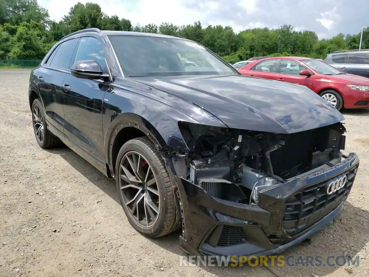 1 Photograph of a damaged car WA1EVAF16MD002597 AUDI Q8 2021