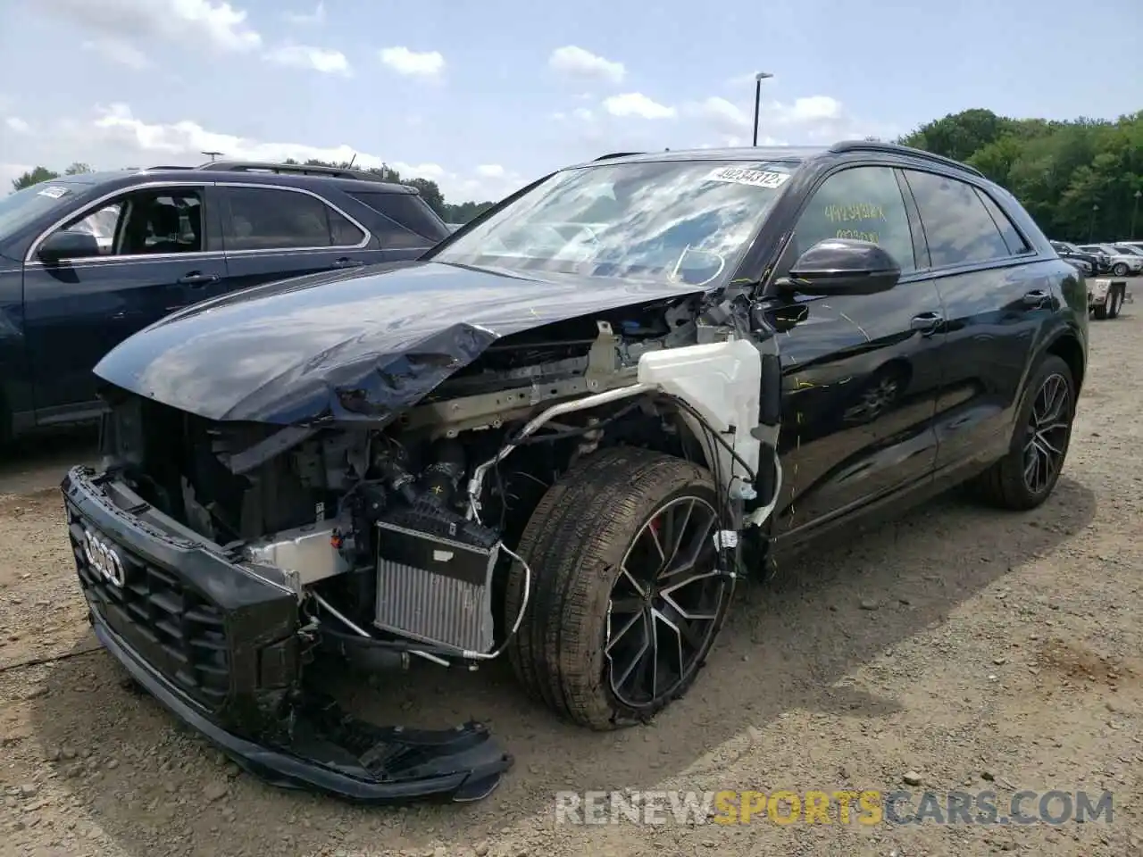 2 Photograph of a damaged car WA1EVAF16MD002597 AUDI Q8 2021