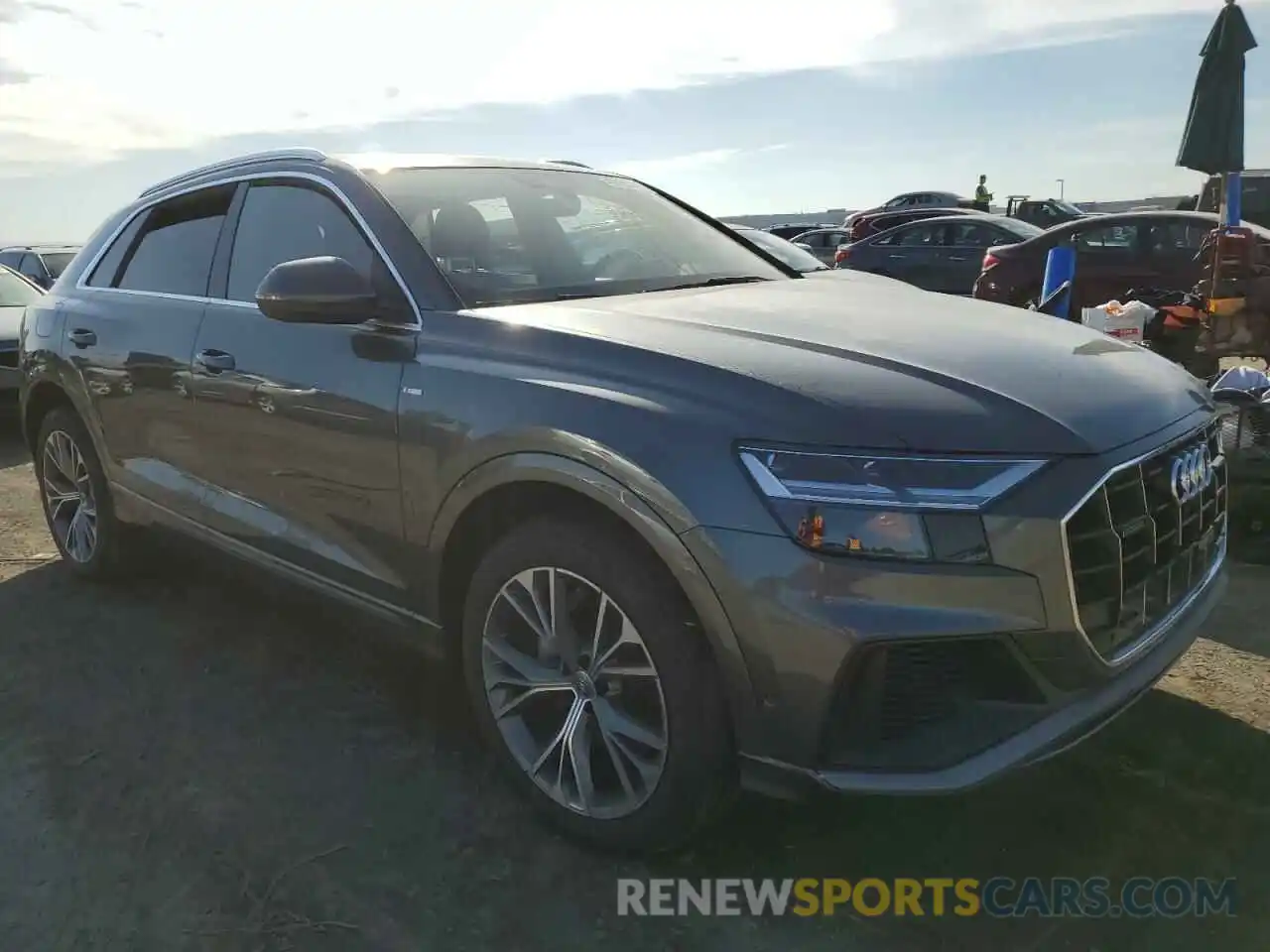 4 Photograph of a damaged car WA1EVAF16MD003507 AUDI Q8 2021