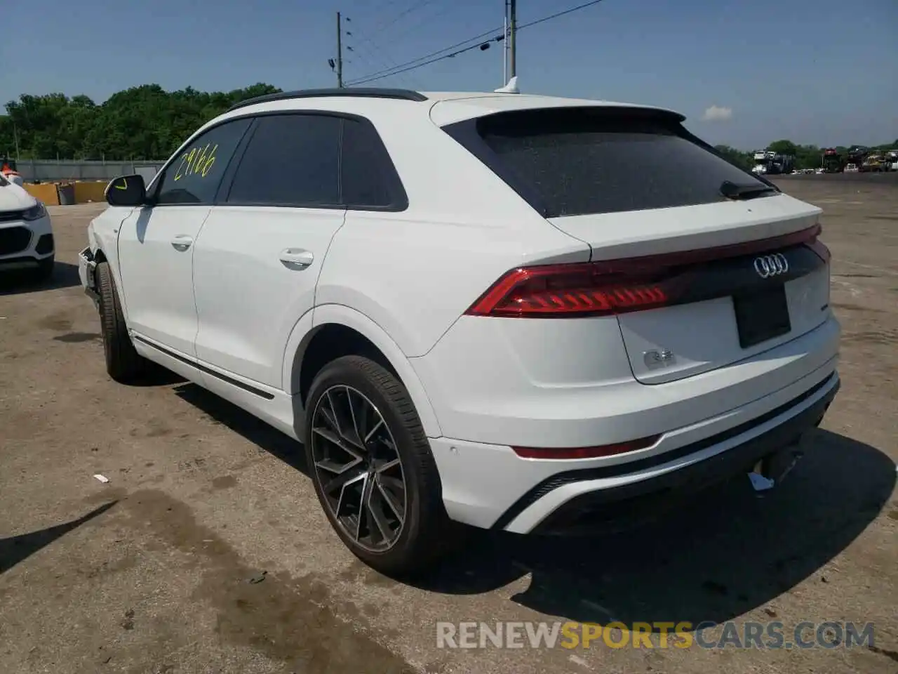 3 Фотография поврежденного автомобиля WA1EVAF16MD012952 AUDI Q8 2021