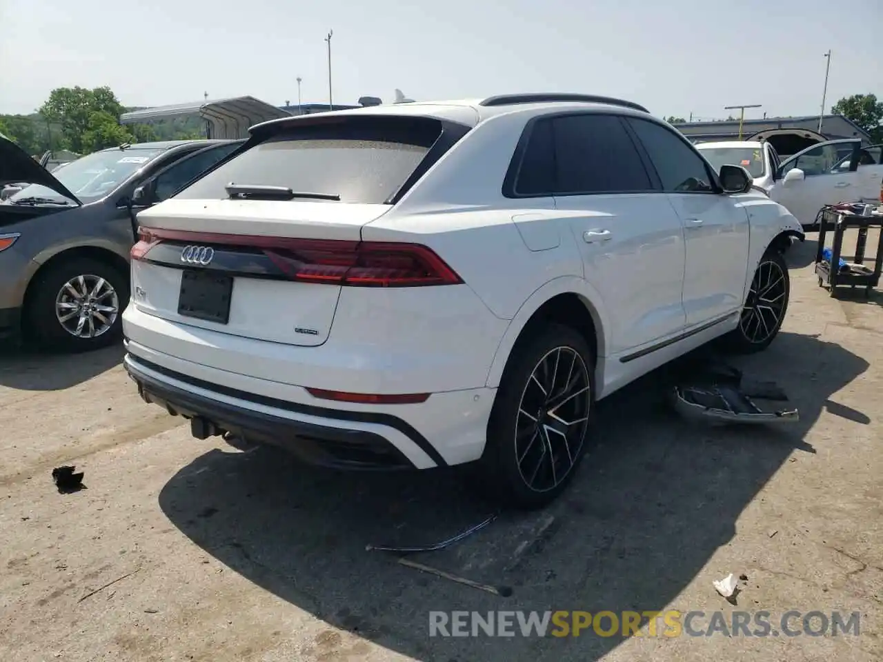 4 Фотография поврежденного автомобиля WA1EVAF16MD012952 AUDI Q8 2021