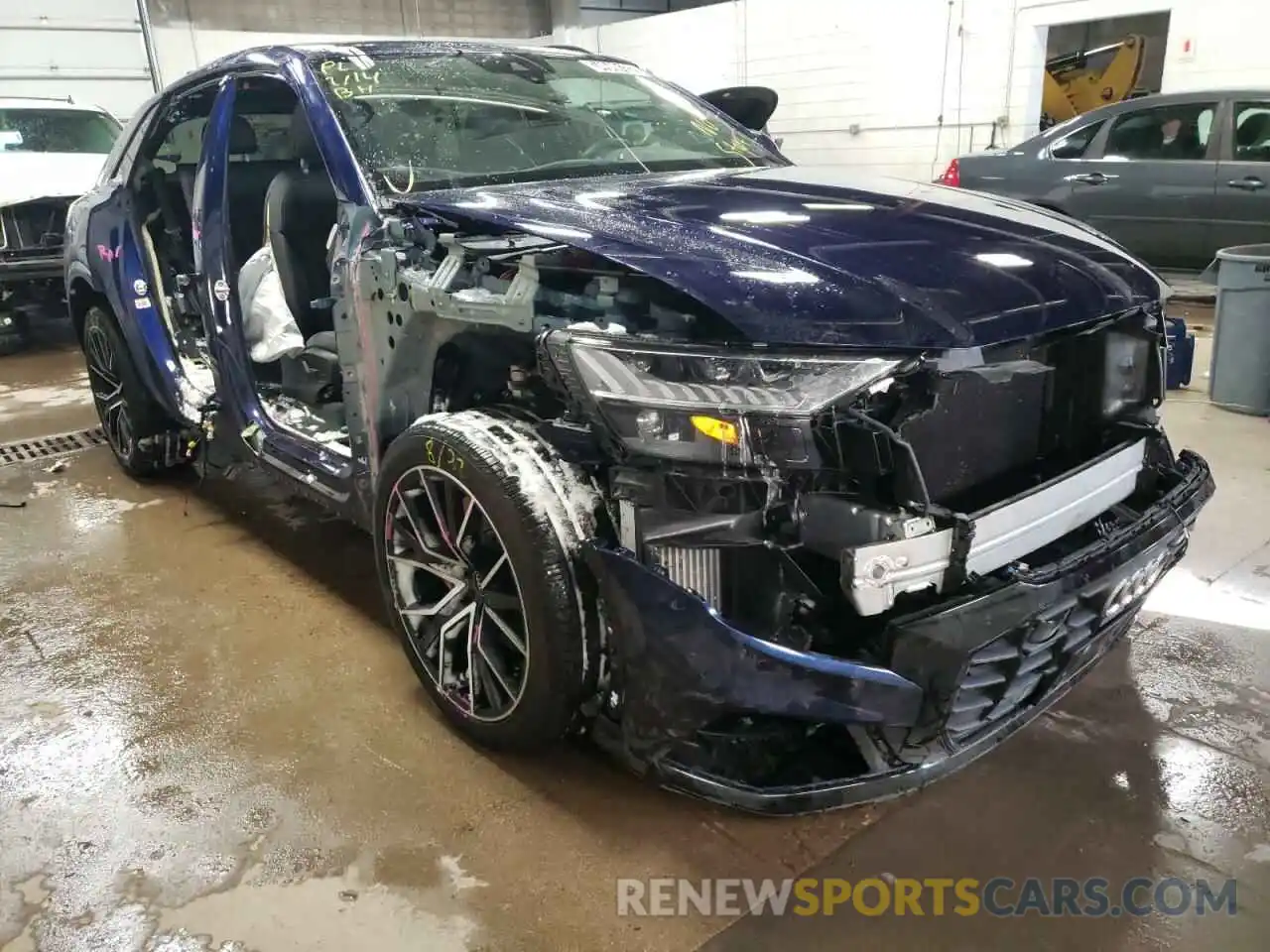 1 Photograph of a damaged car WA1EVAF16MD016208 AUDI Q8 2021