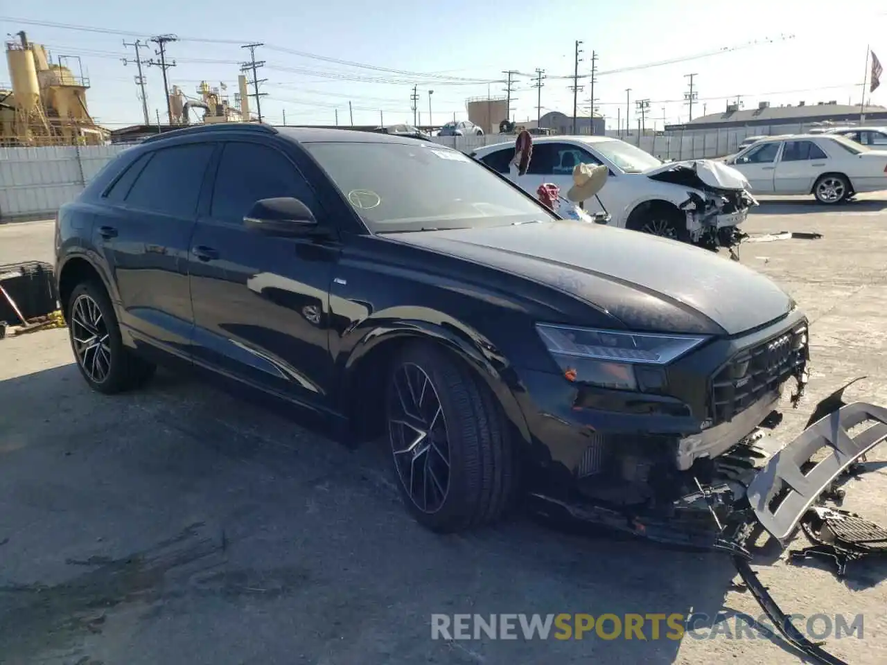 1 Photograph of a damaged car WA1EVAF16MD020369 AUDI Q8 2021