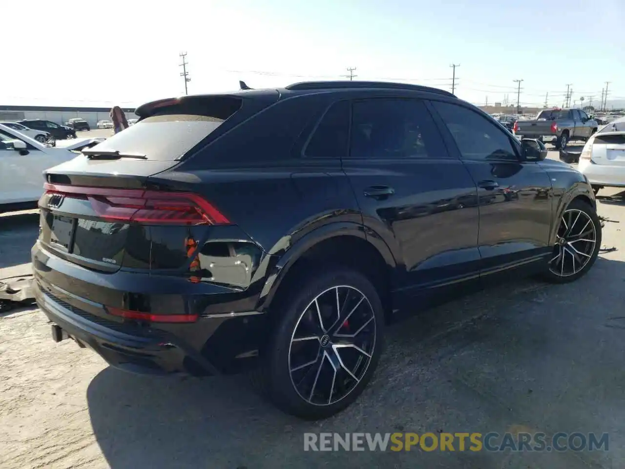 4 Фотография поврежденного автомобиля WA1EVAF16MD020369 AUDI Q8 2021