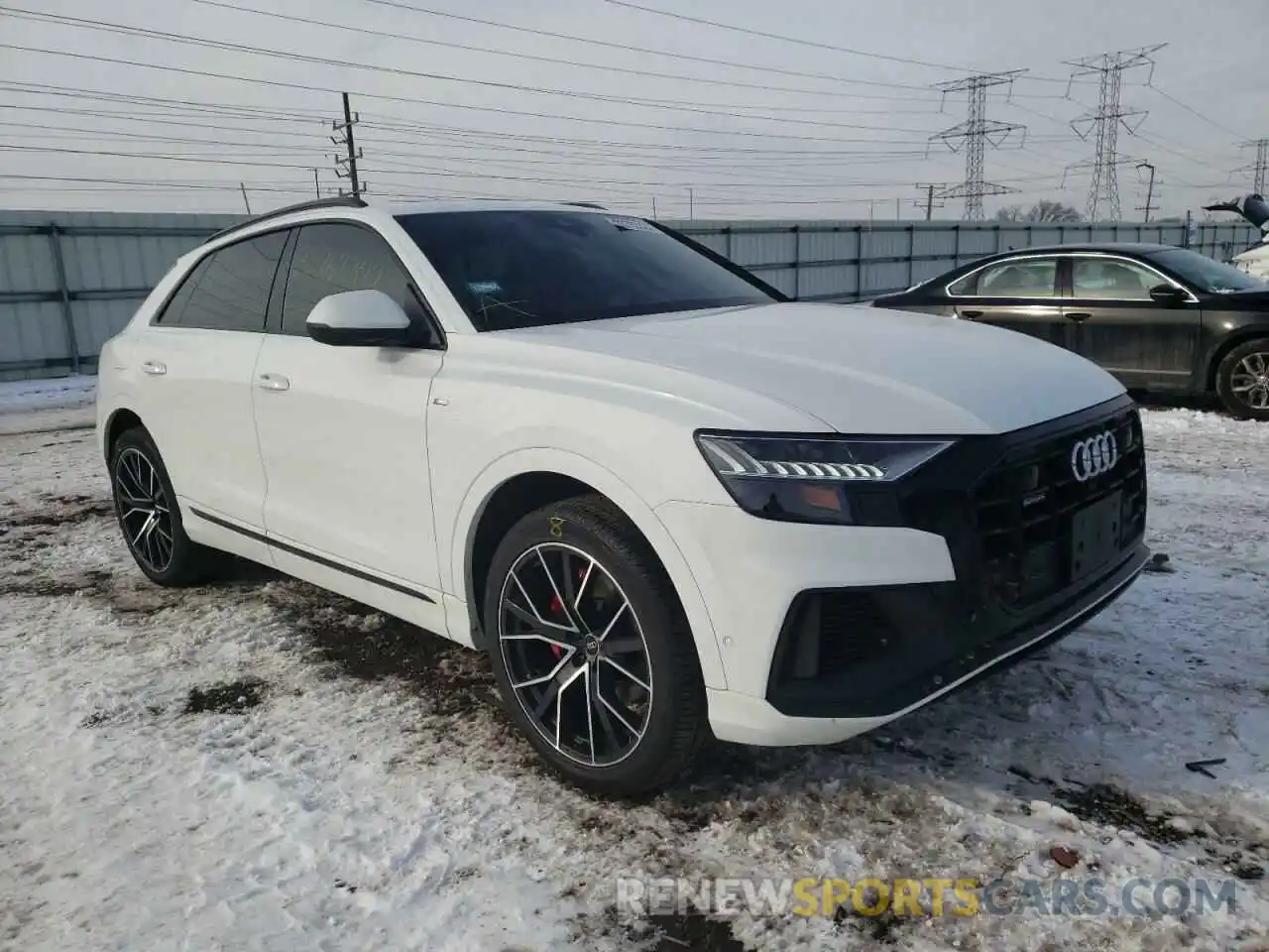 1 Photograph of a damaged car WA1EVAF16MD021618 AUDI Q8 2021