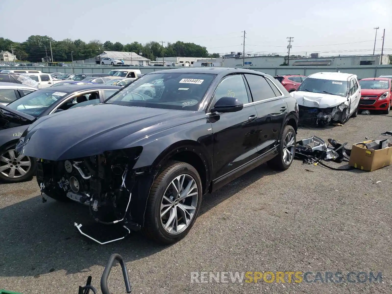 2 Photograph of a damaged car WA1EVAF16MD022526 AUDI Q8 2021