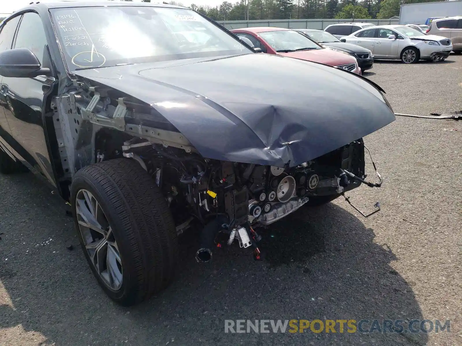 9 Photograph of a damaged car WA1EVAF16MD022526 AUDI Q8 2021