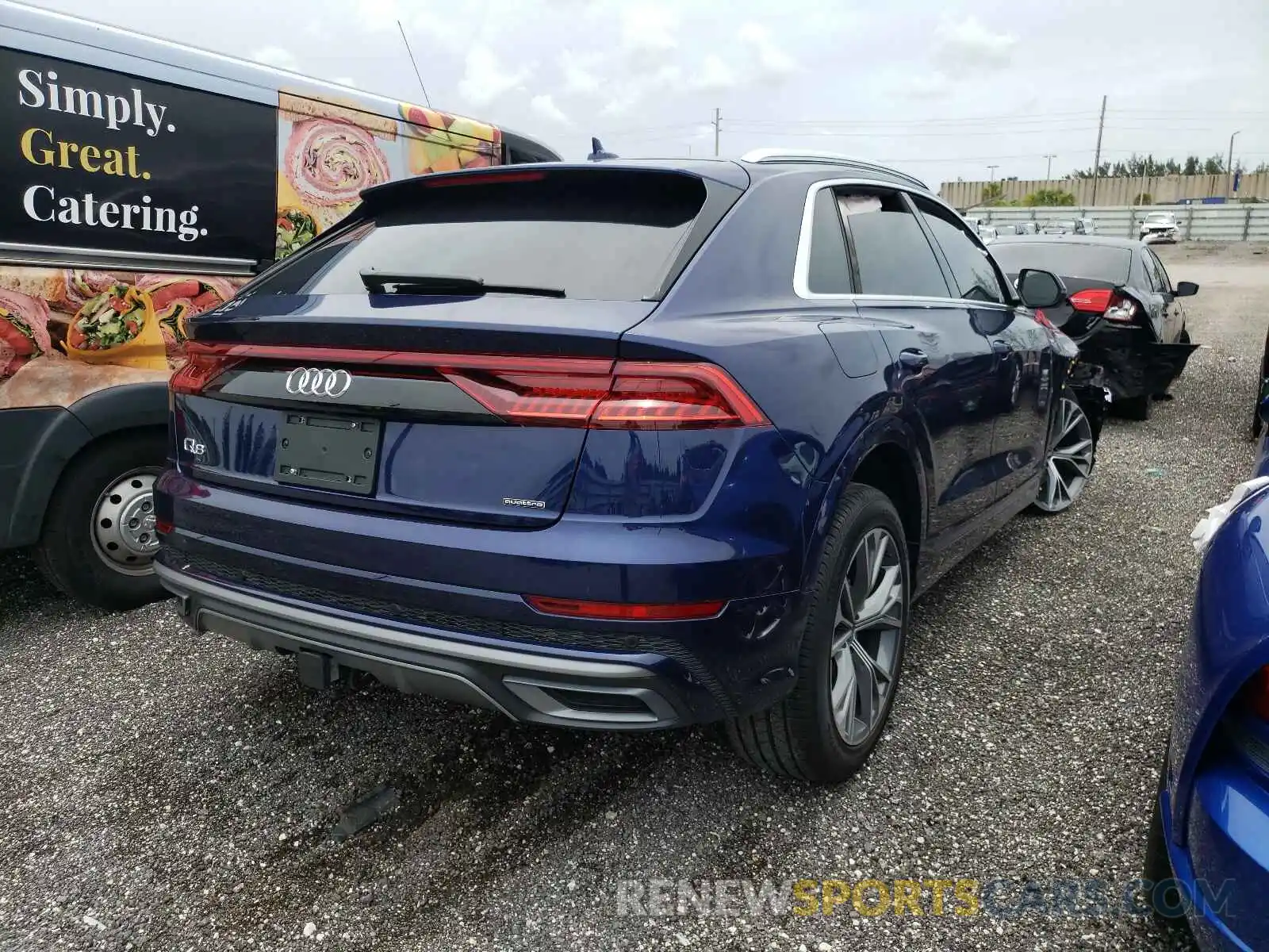 4 Фотография поврежденного автомобиля WA1EVAF16MD024471 AUDI Q8 2021