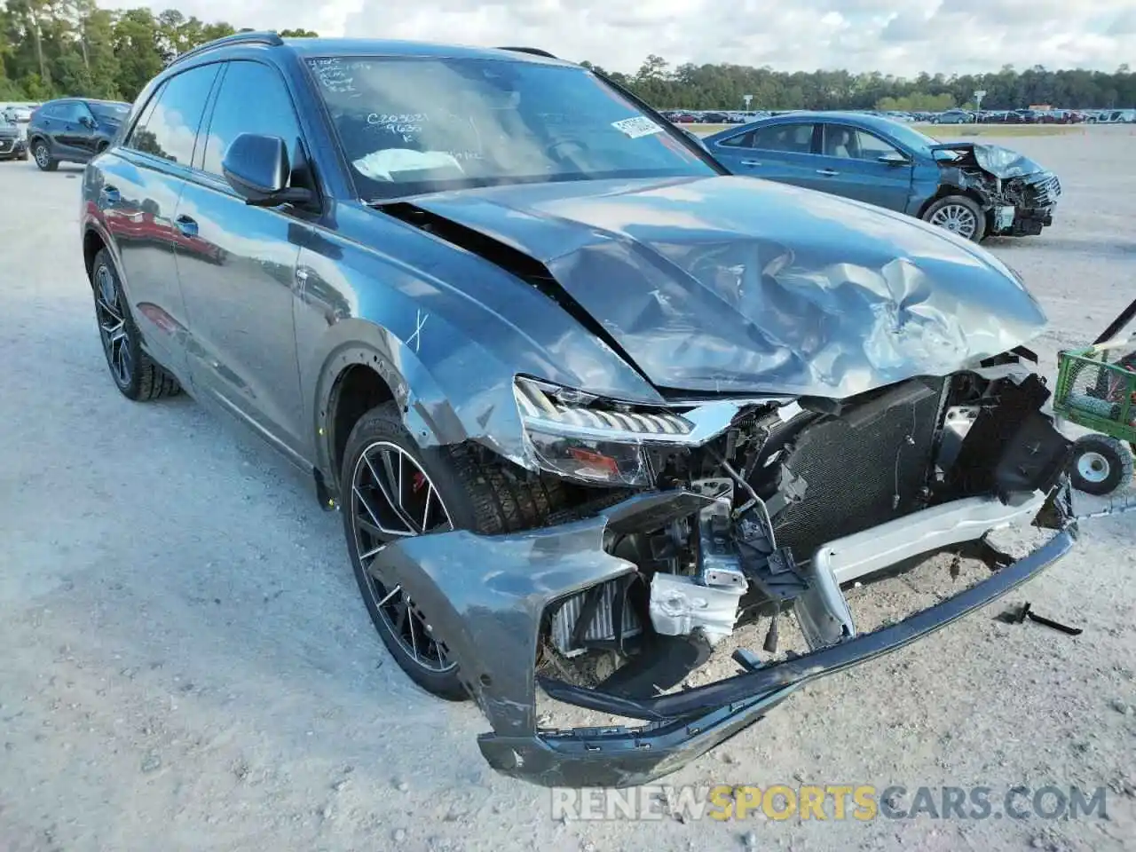 1 Photograph of a damaged car WA1EVAF16MD039035 AUDI Q8 2021