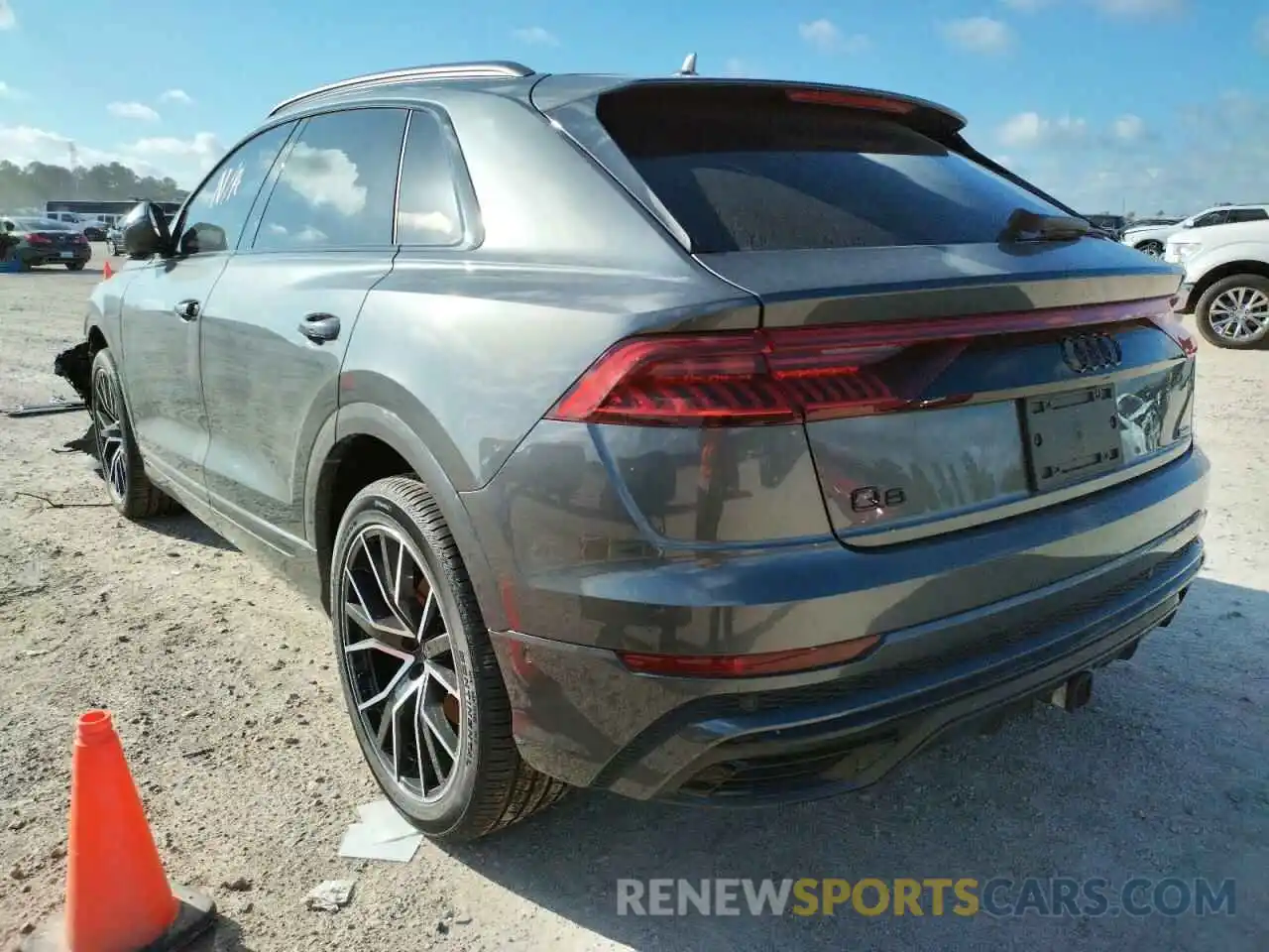 3 Photograph of a damaged car WA1EVAF16MD039035 AUDI Q8 2021