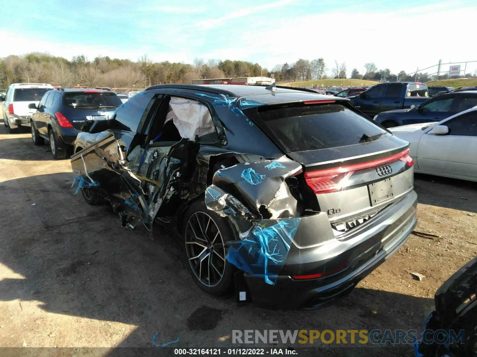 3 Photograph of a damaged car WA1EVAF17MD004343 AUDI Q8 2021