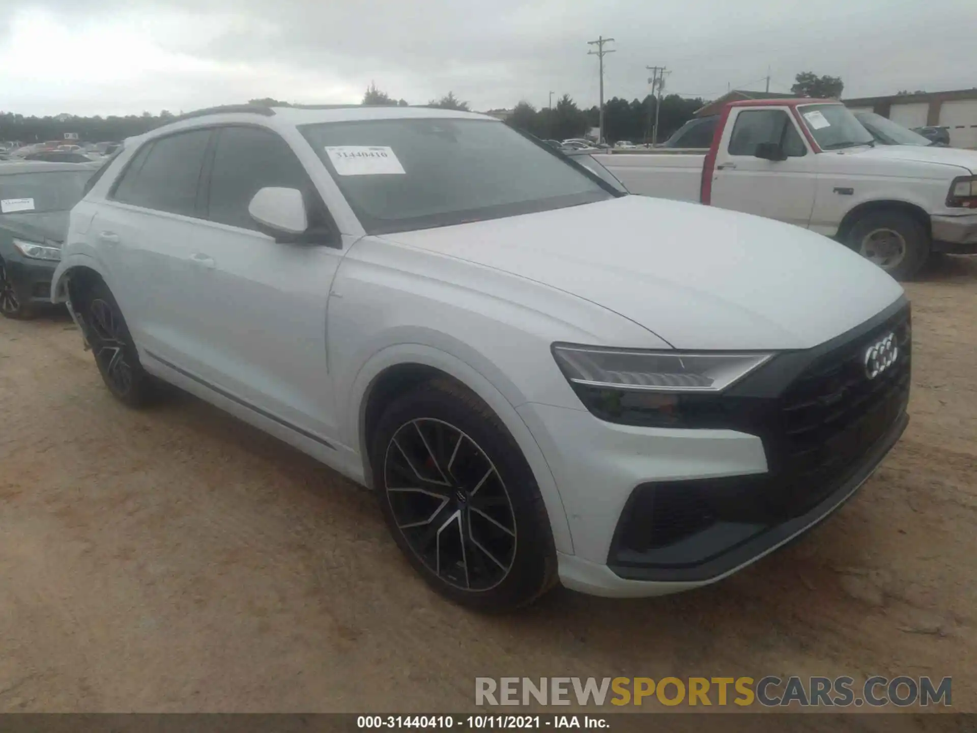 1 Photograph of a damaged car WA1EVAF17MD005072 AUDI Q8 2021