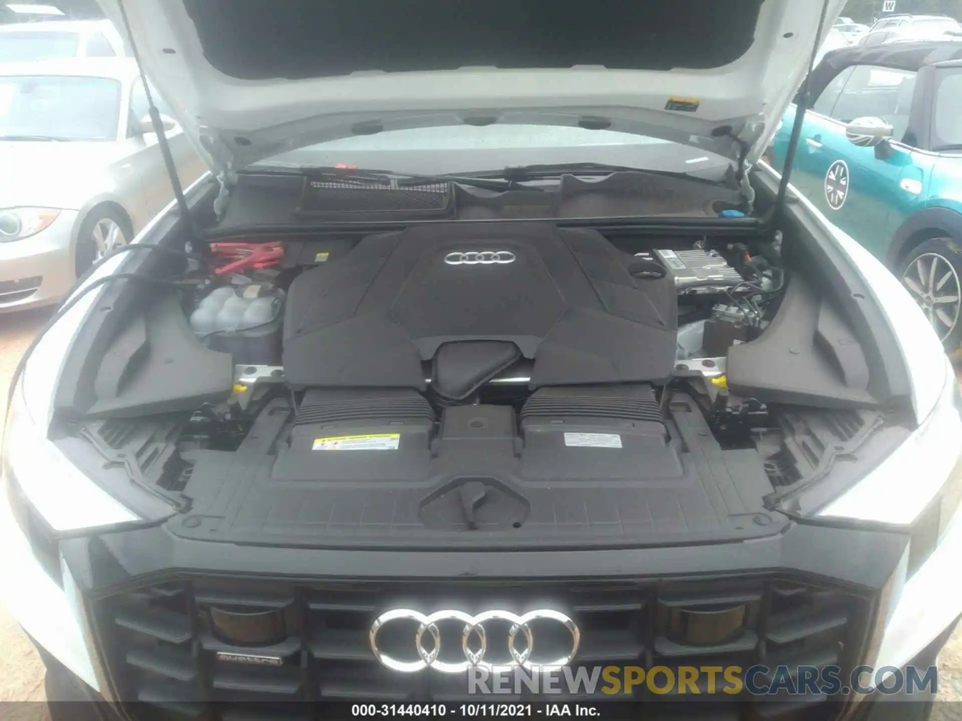 10 Фотография поврежденного автомобиля WA1EVAF17MD005072 AUDI Q8 2021