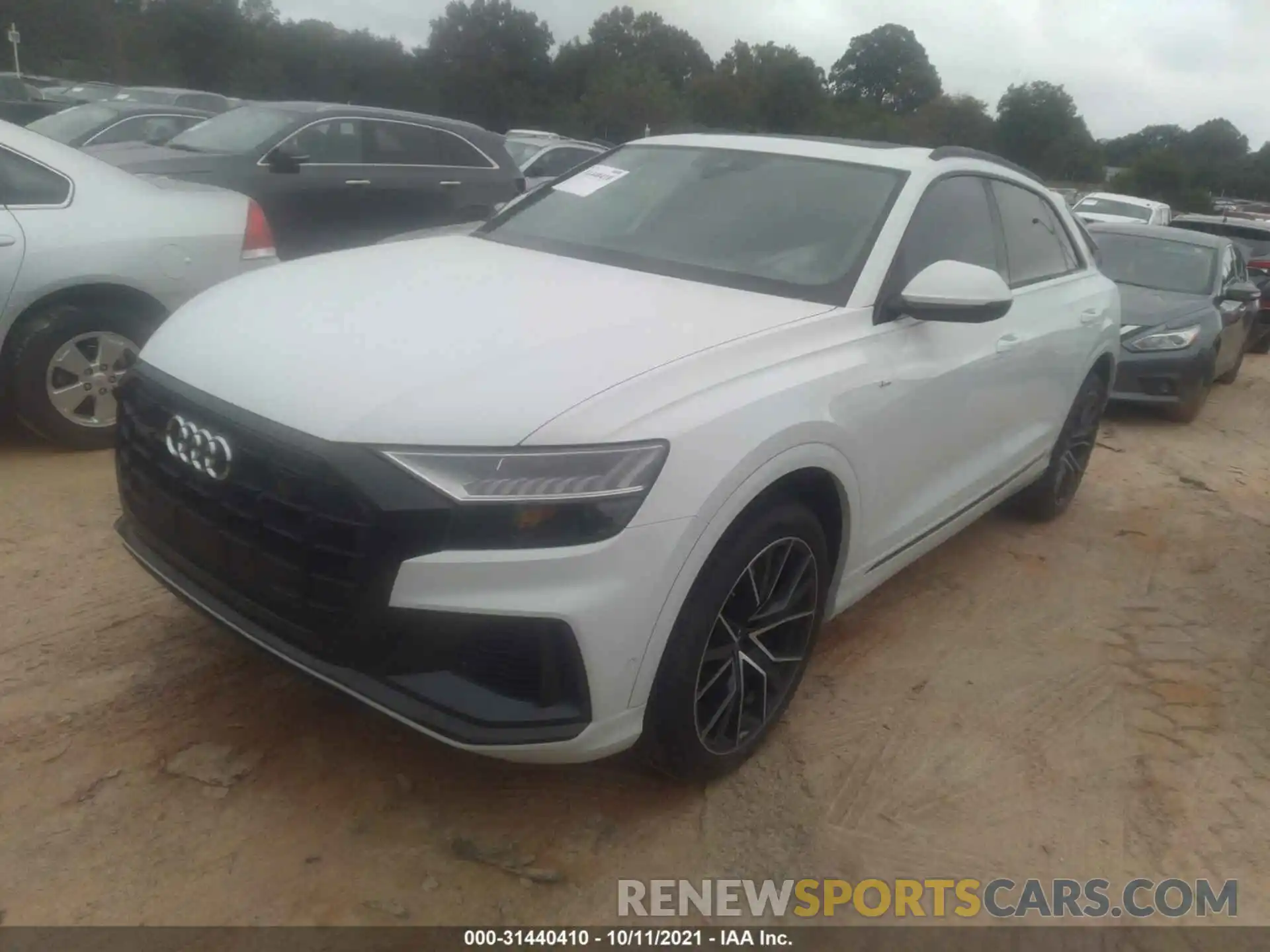 2 Photograph of a damaged car WA1EVAF17MD005072 AUDI Q8 2021