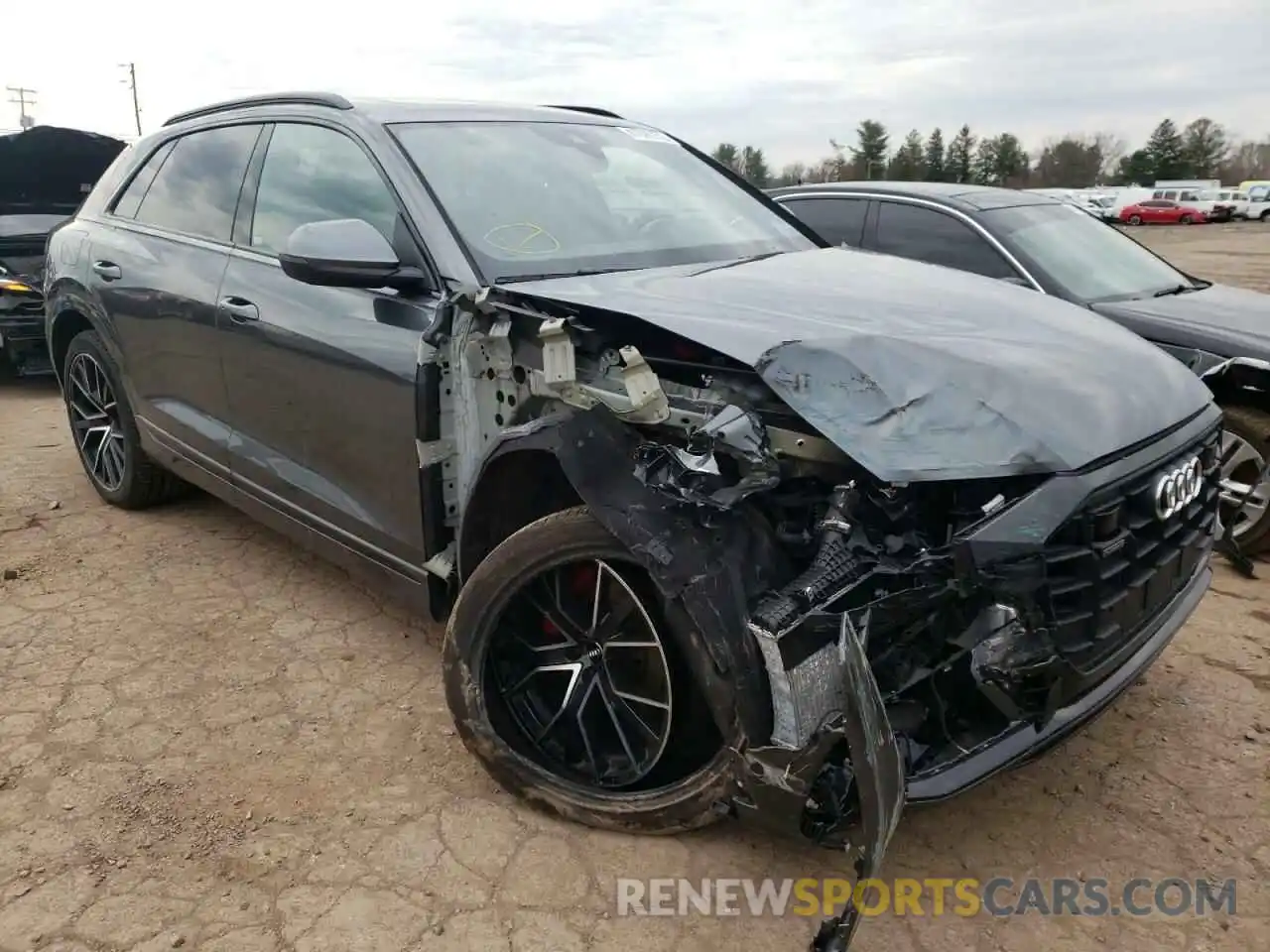 1 Photograph of a damaged car WA1EVAF17MD005833 AUDI Q8 2021