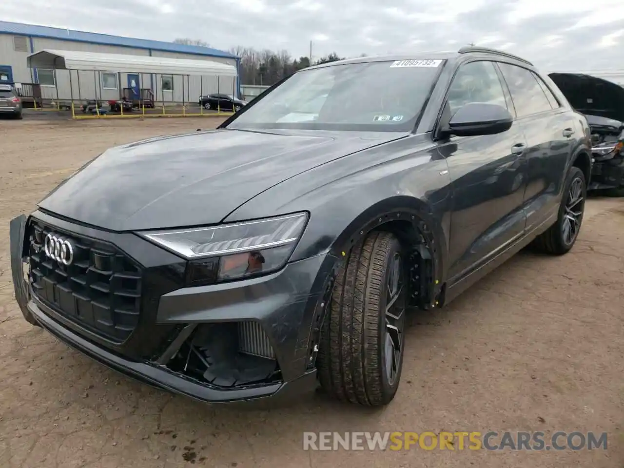 2 Photograph of a damaged car WA1EVAF17MD005833 AUDI Q8 2021