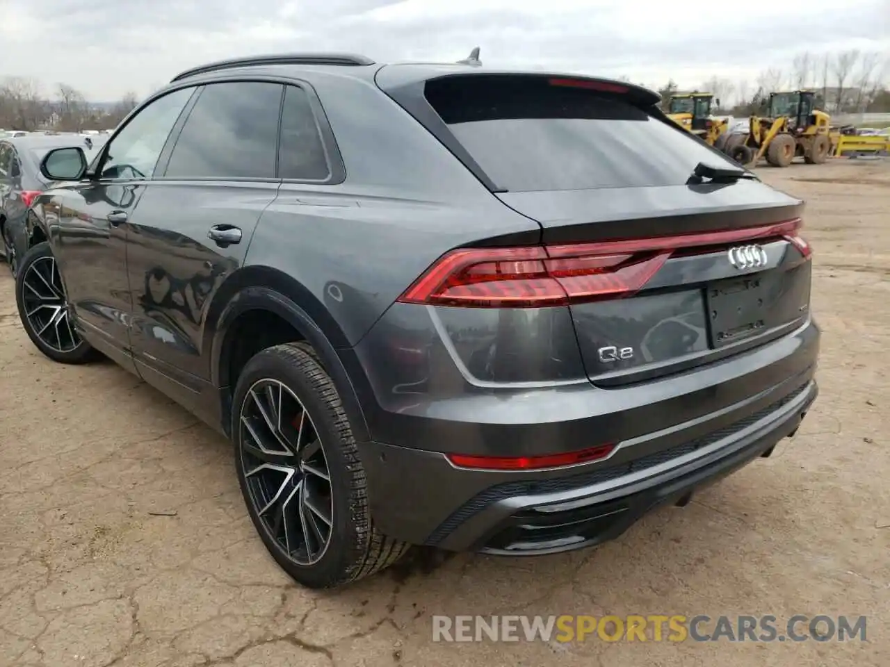 3 Фотография поврежденного автомобиля WA1EVAF17MD005833 AUDI Q8 2021