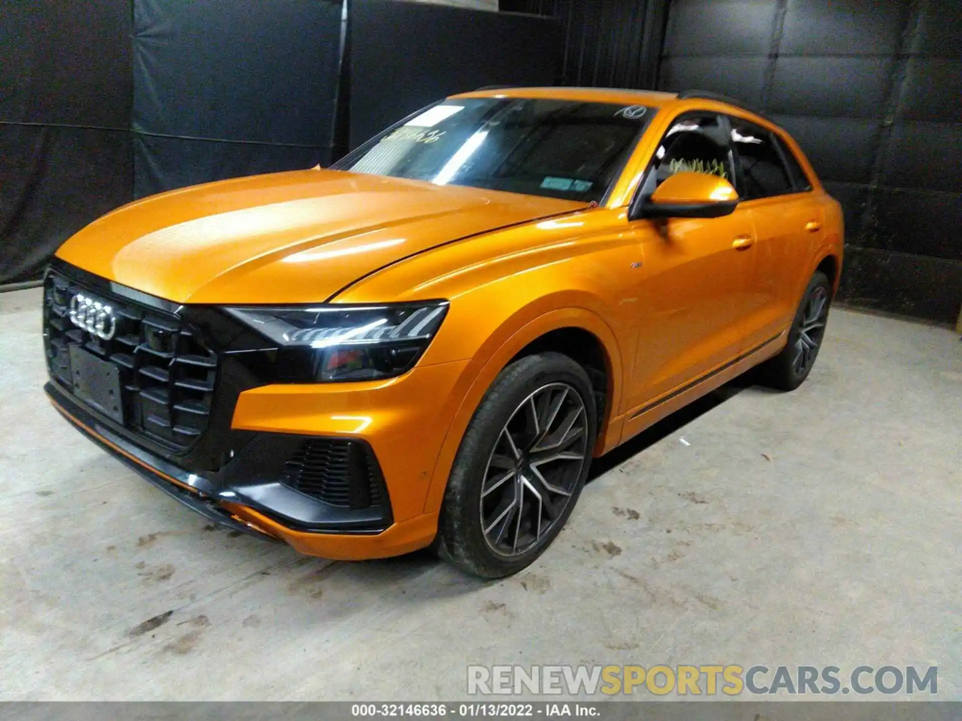 2 Photograph of a damaged car WA1EVAF17MD008764 AUDI Q8 2021