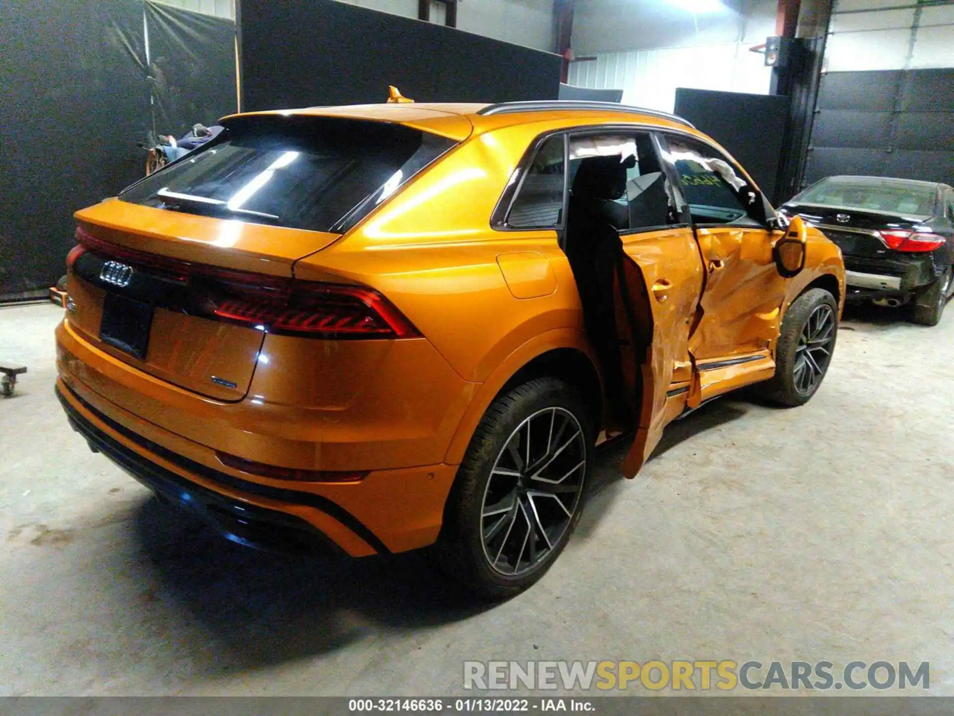 4 Photograph of a damaged car WA1EVAF17MD008764 AUDI Q8 2021