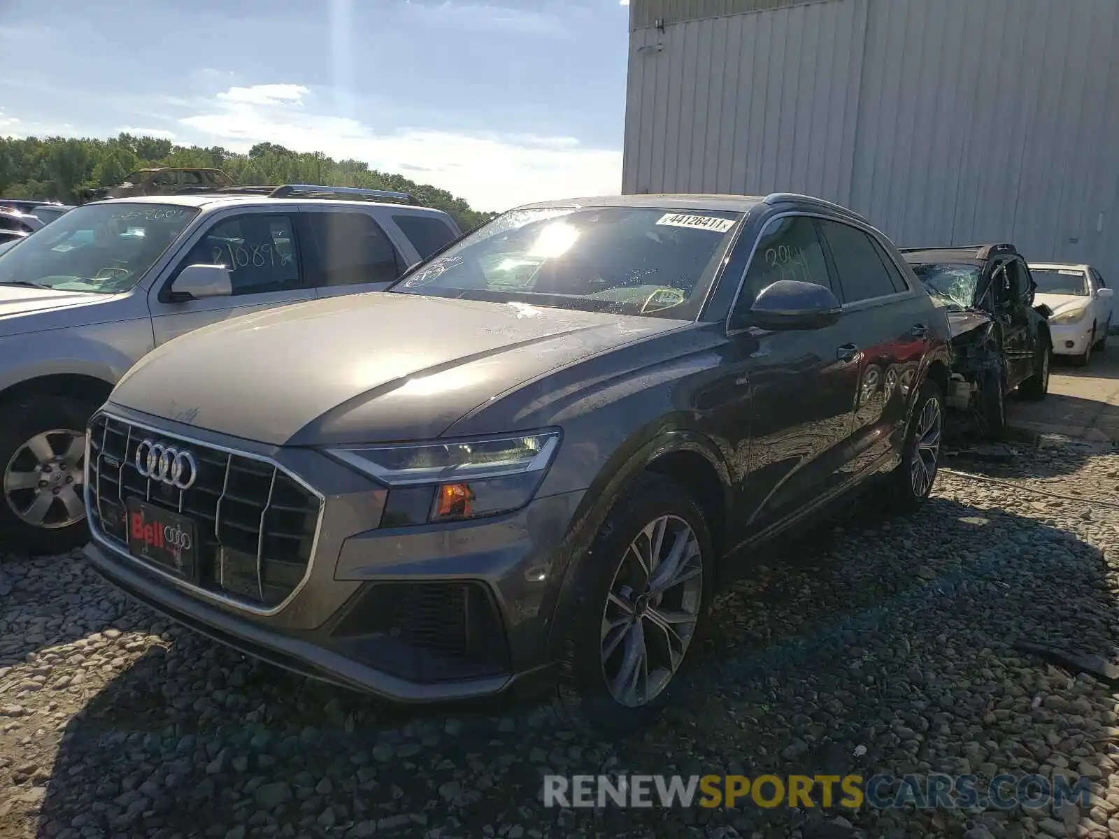 2 Photograph of a damaged car WA1EVAF17MD009039 AUDI Q8 2021