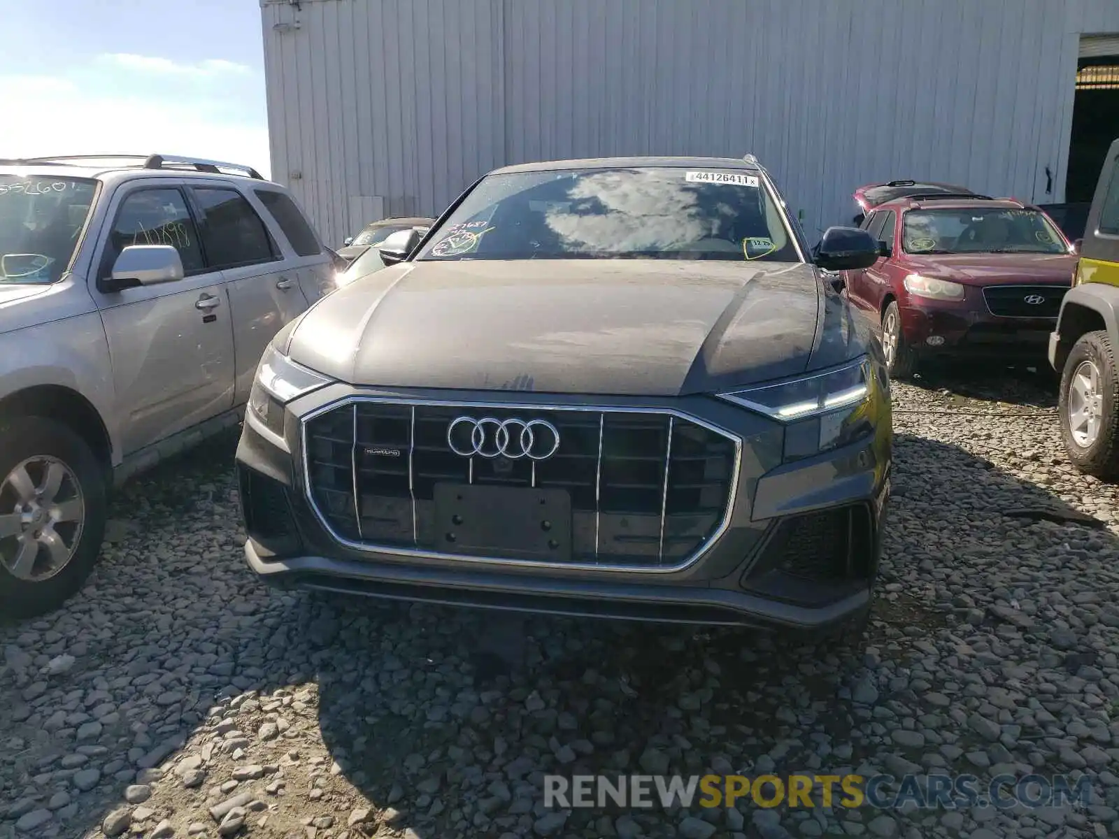 9 Photograph of a damaged car WA1EVAF17MD009039 AUDI Q8 2021