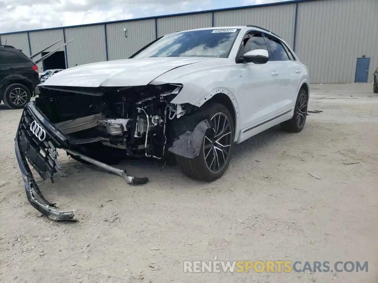 2 Photograph of a damaged car WA1EVAF17MD014385 AUDI Q8 2021