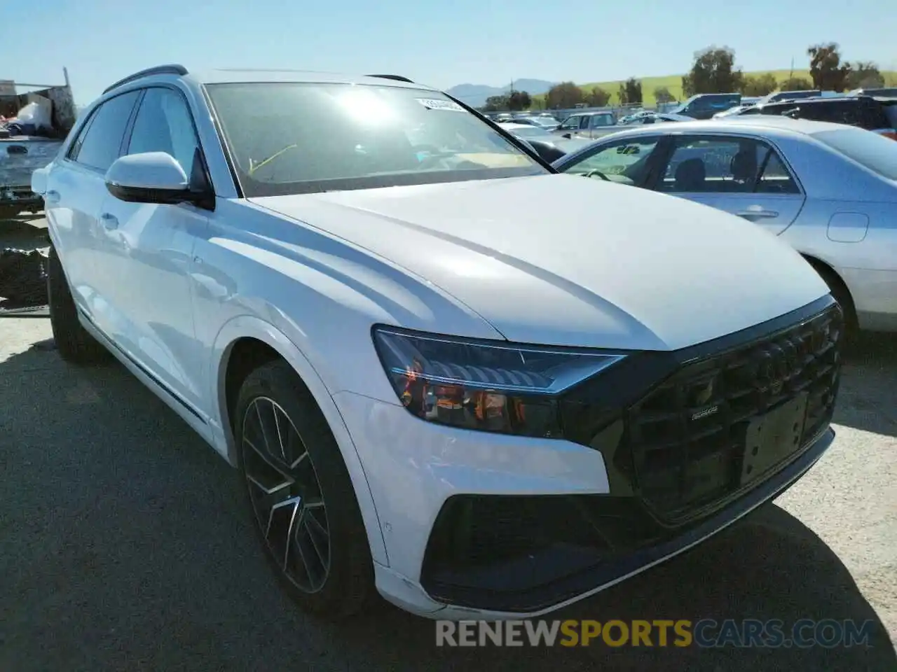 1 Photograph of a damaged car WA1EVAF18MD010734 AUDI Q8 2021