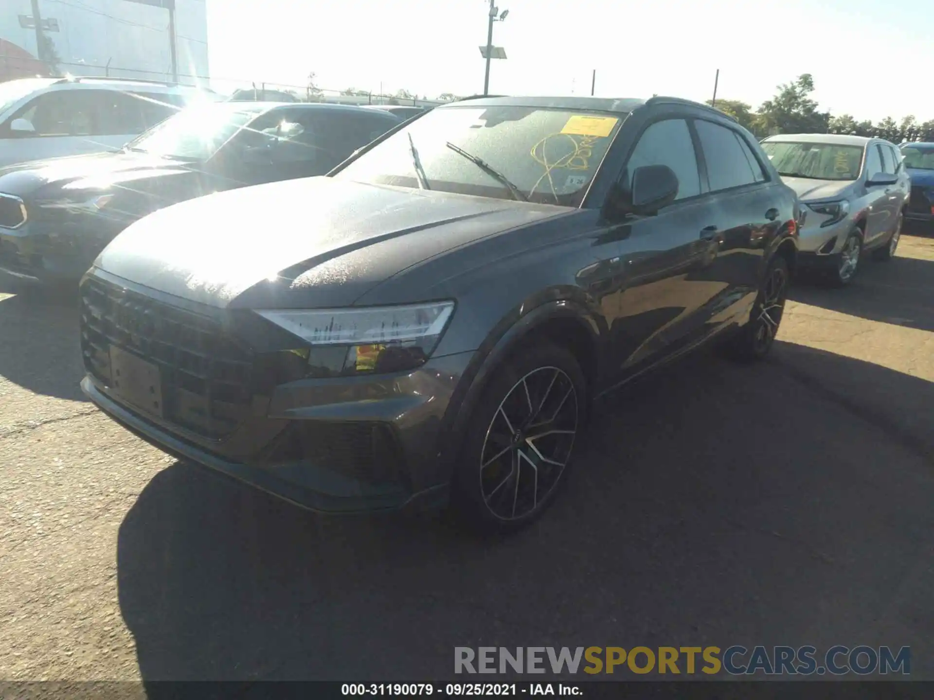 2 Фотография поврежденного автомобиля WA1EVAF18MD029820 AUDI Q8 2021