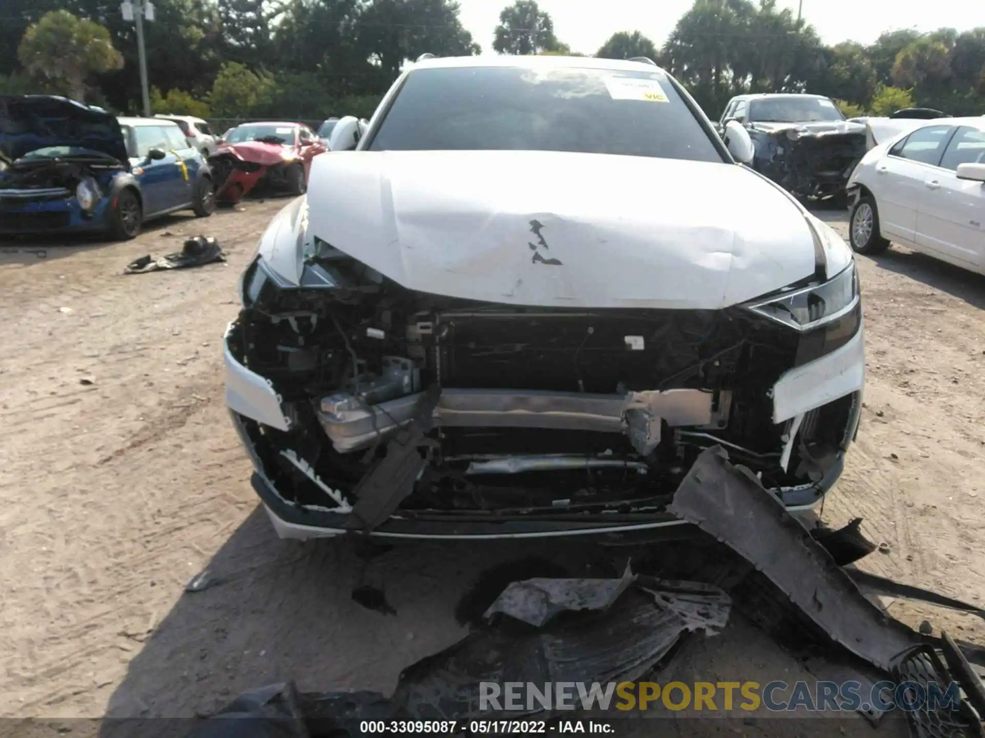 6 Photograph of a damaged car WA1EVAF18MD039974 AUDI Q8 2021