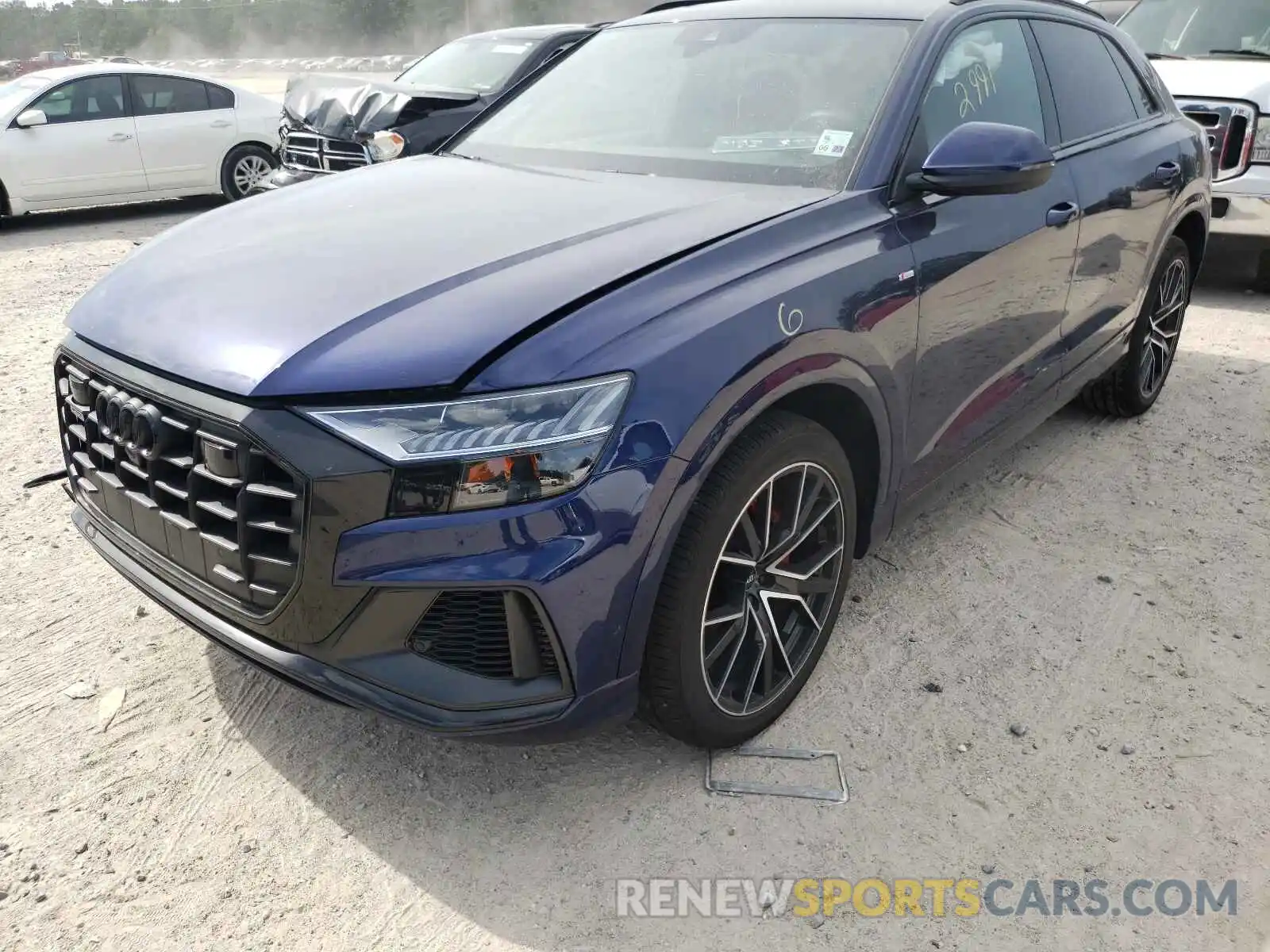 2 Photograph of a damaged car WA1EVAF1XMD032329 AUDI Q8 2021