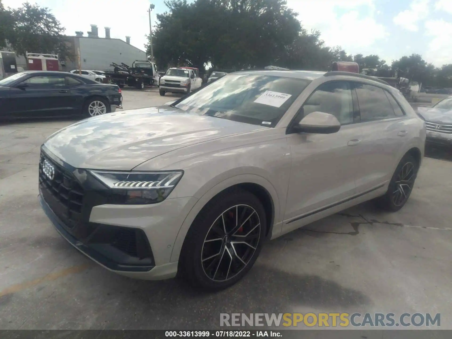 2 Photograph of a damaged car WA1FVAF10MD002115 AUDI Q8 2021