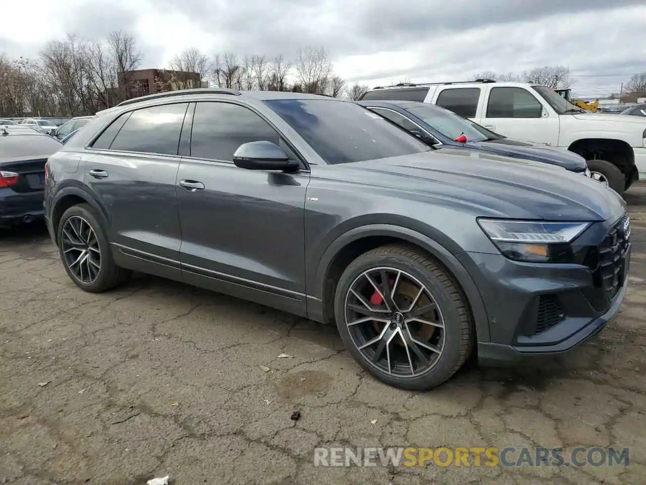 4 Photograph of a damaged car WA1FVAF11MD002625 AUDI Q8 2021