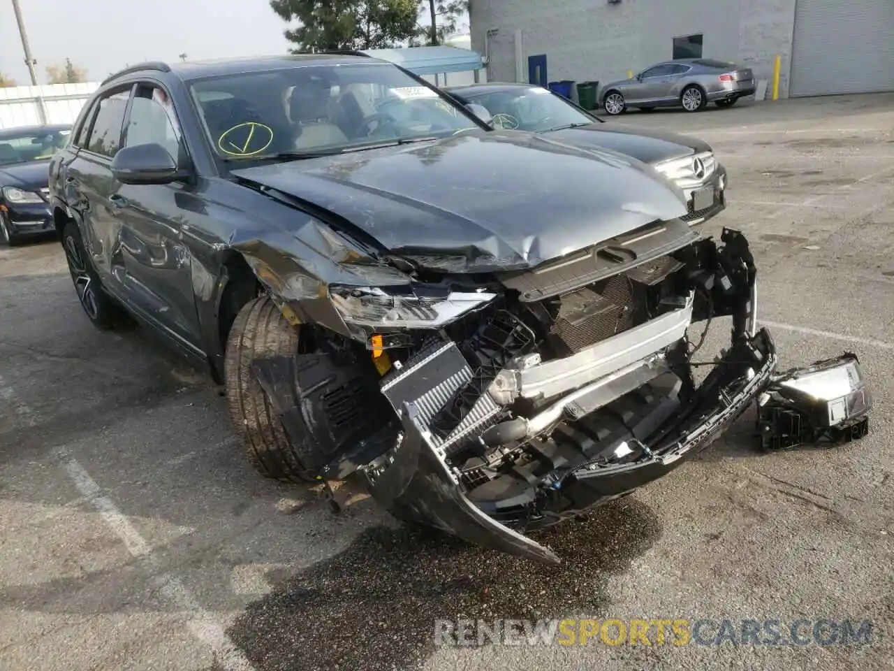 1 Photograph of a damaged car WA1FVAF12MD044110 AUDI Q8 2021