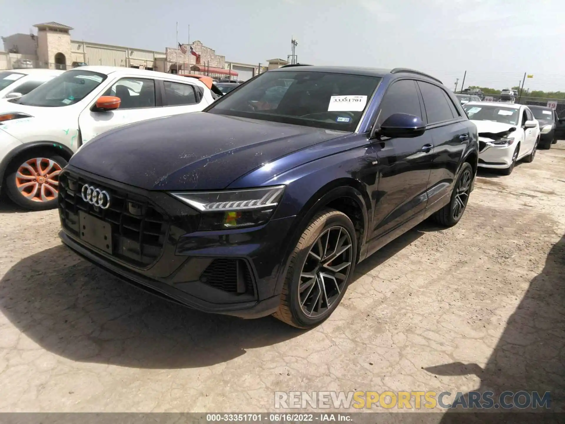 2 Фотография поврежденного автомобиля WA1FVAF13MD009219 AUDI Q8 2021