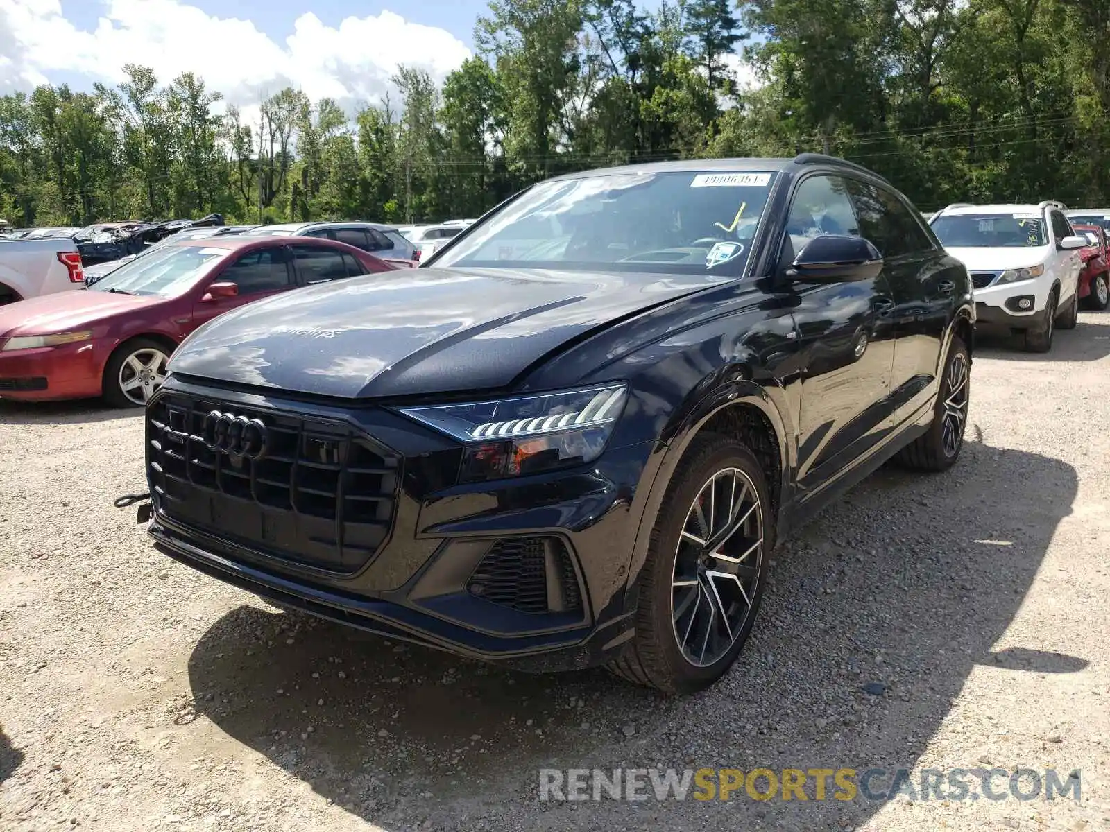 2 Photograph of a damaged car WA1FVAF13MD011794 AUDI Q8 2021