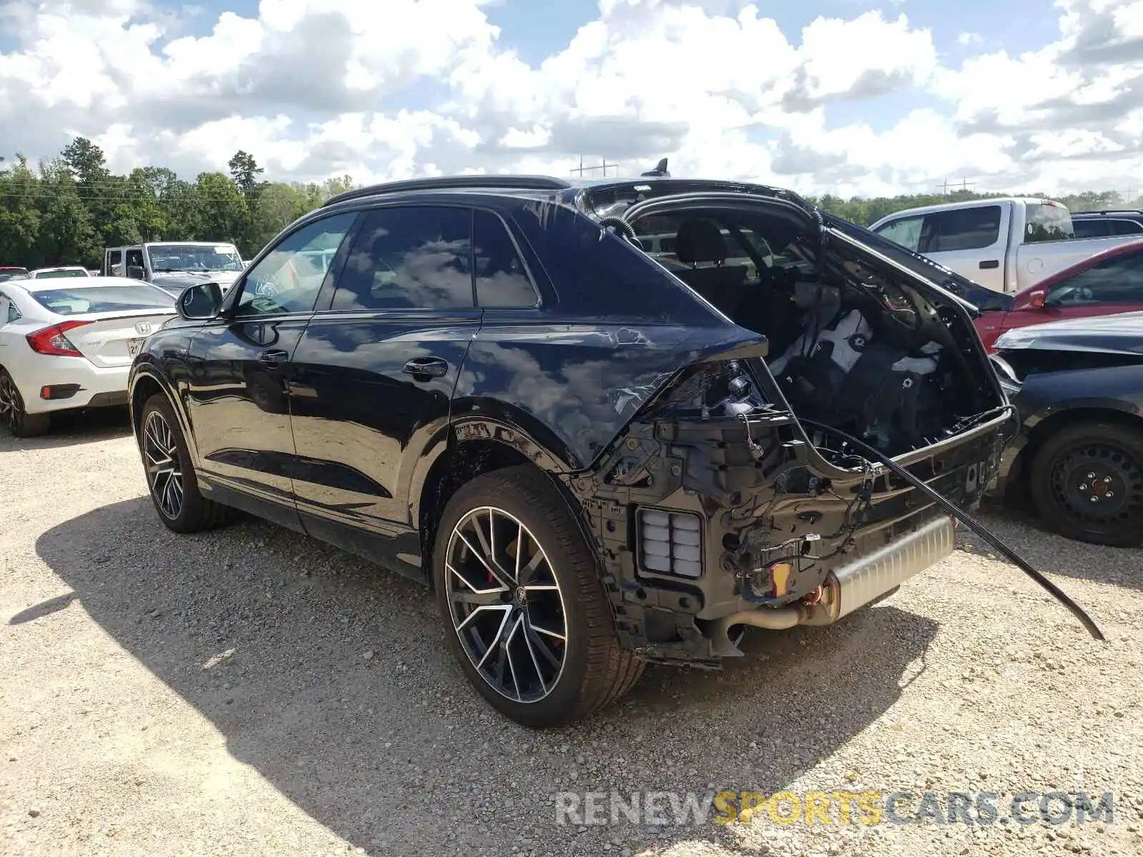 3 Photograph of a damaged car WA1FVAF13MD011794 AUDI Q8 2021