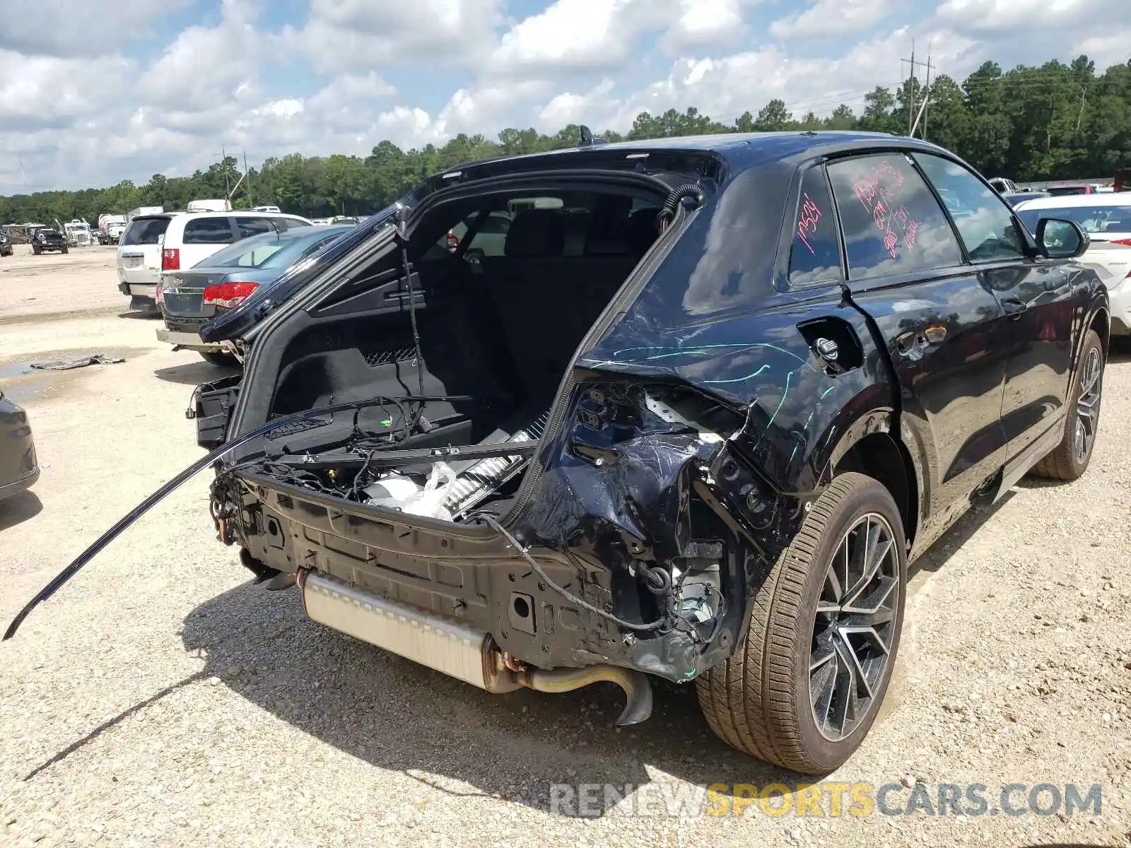 4 Photograph of a damaged car WA1FVAF13MD011794 AUDI Q8 2021