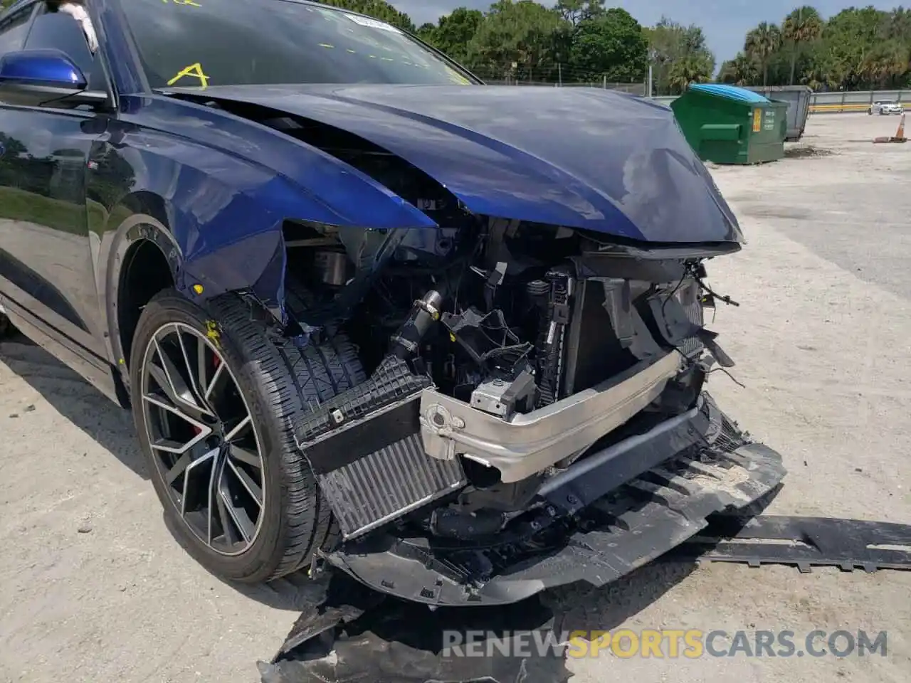 9 Photograph of a damaged car WA1FVAF13MD022696 AUDI Q8 2021